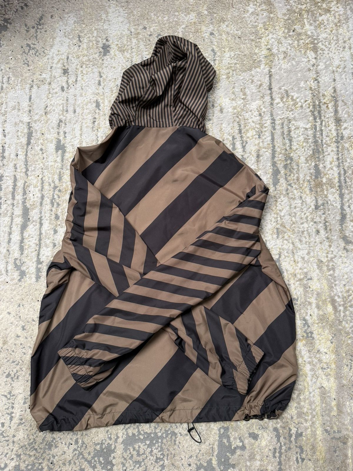 Fendi Fendi FF Monogram Windbreaker Jacket (Brown) Size 52 Size US L / EU 52-54 / 3 - 6 Thumbnail