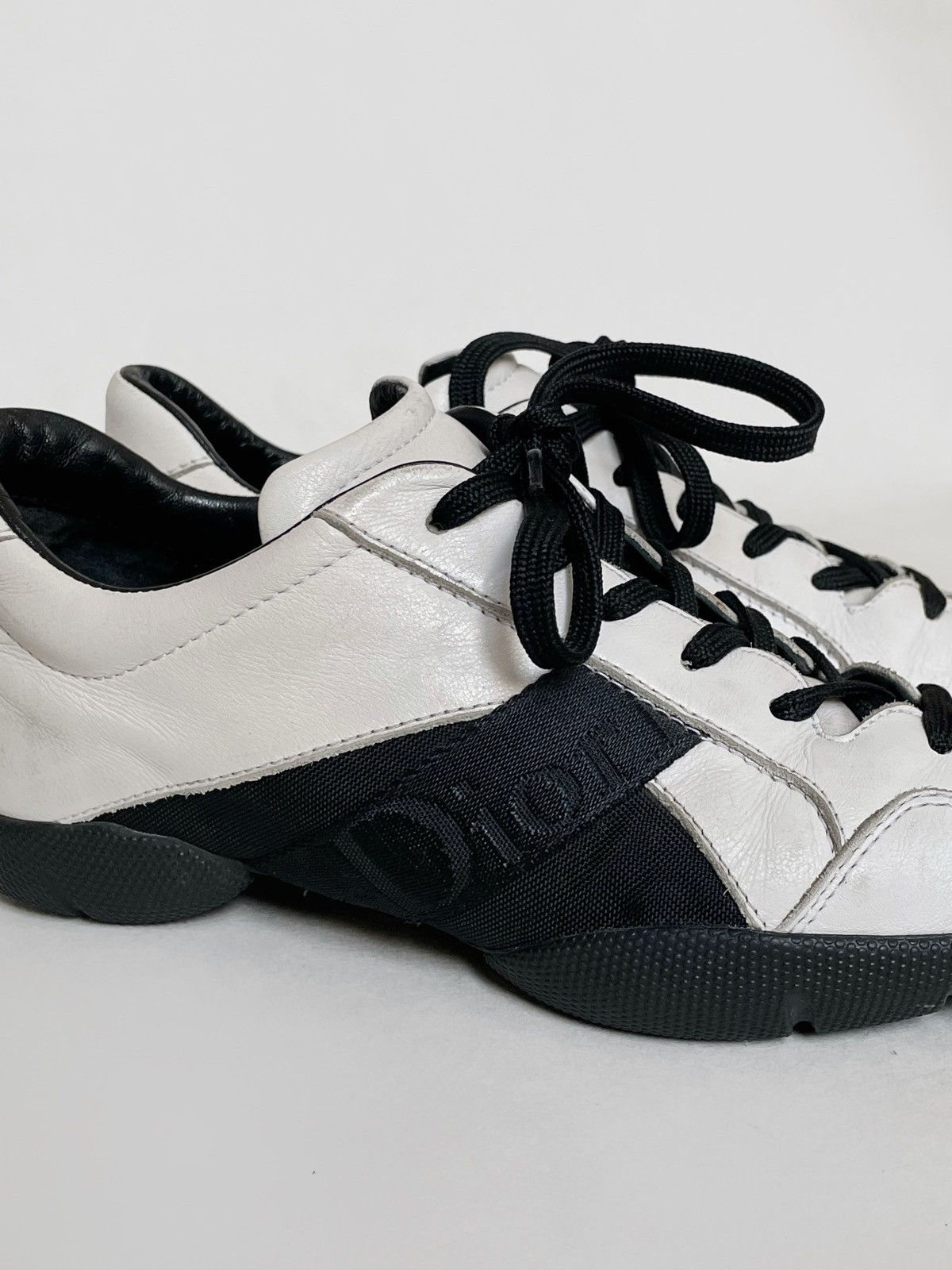 Dior Vintage Dior boxing leather sneakers 2000s Size US 7.5 / IT 37.5 - 6 Thumbnail