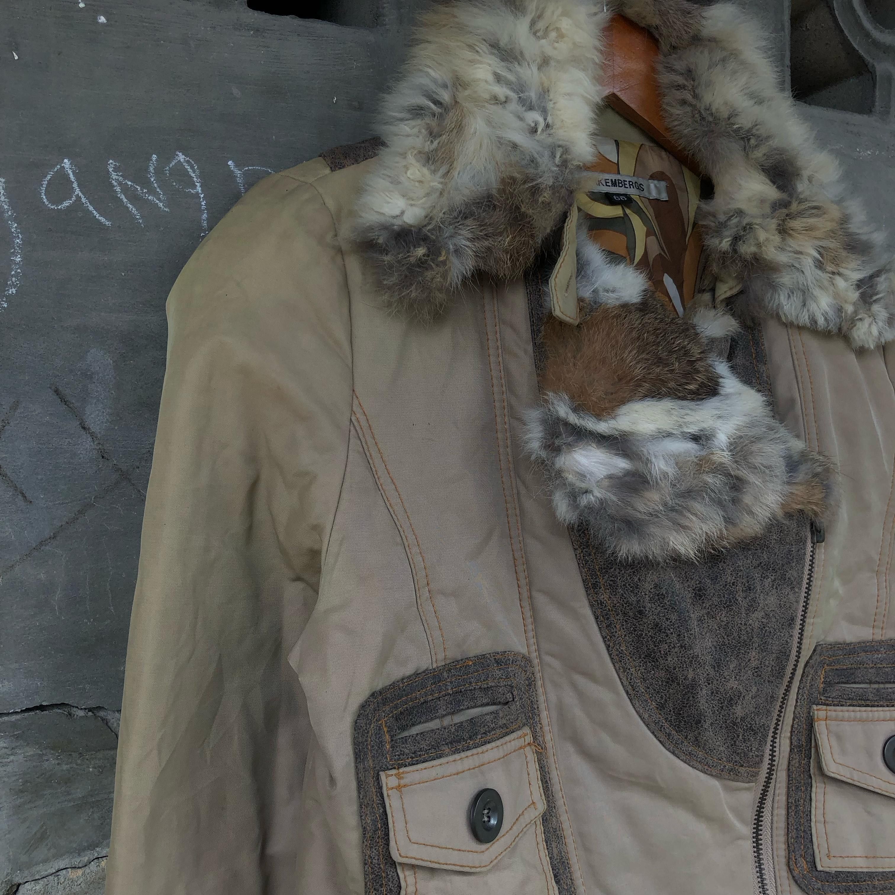 Dirk Bikkembergs Dirk Bikkembergs Faded Cowhide Lether Fur Jacket Size M / US 6-8 / IT 42-44 - 9 Thumbnail