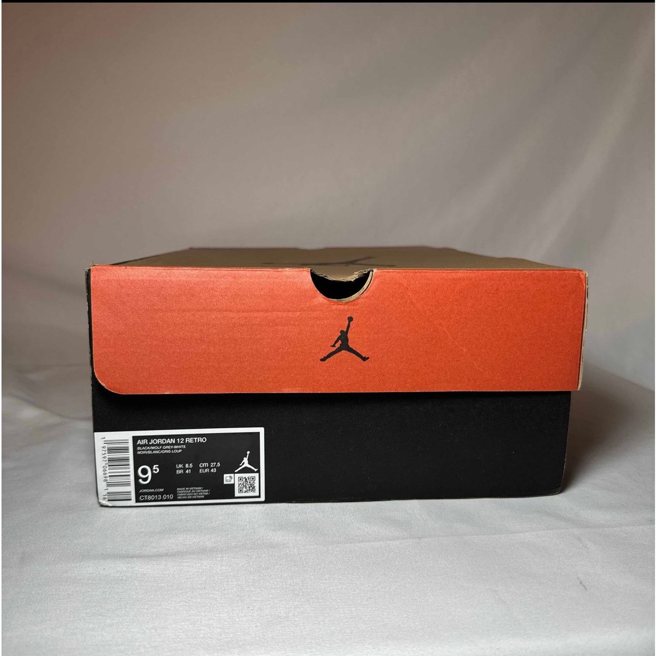 Jordan Brand × Nike Size 9.5 - Nike Air Jordan 12 Retro Barons Men's Shoes Size US 9.5 / EU 42-43 - 9 Thumbnail