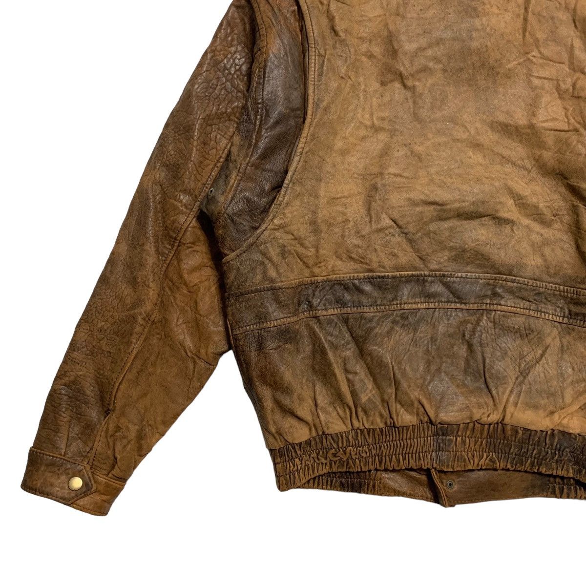 Other Vintage Surplus Flight Leather Jacket Size US M / EU 48-50 / 2 - 10 Thumbnail