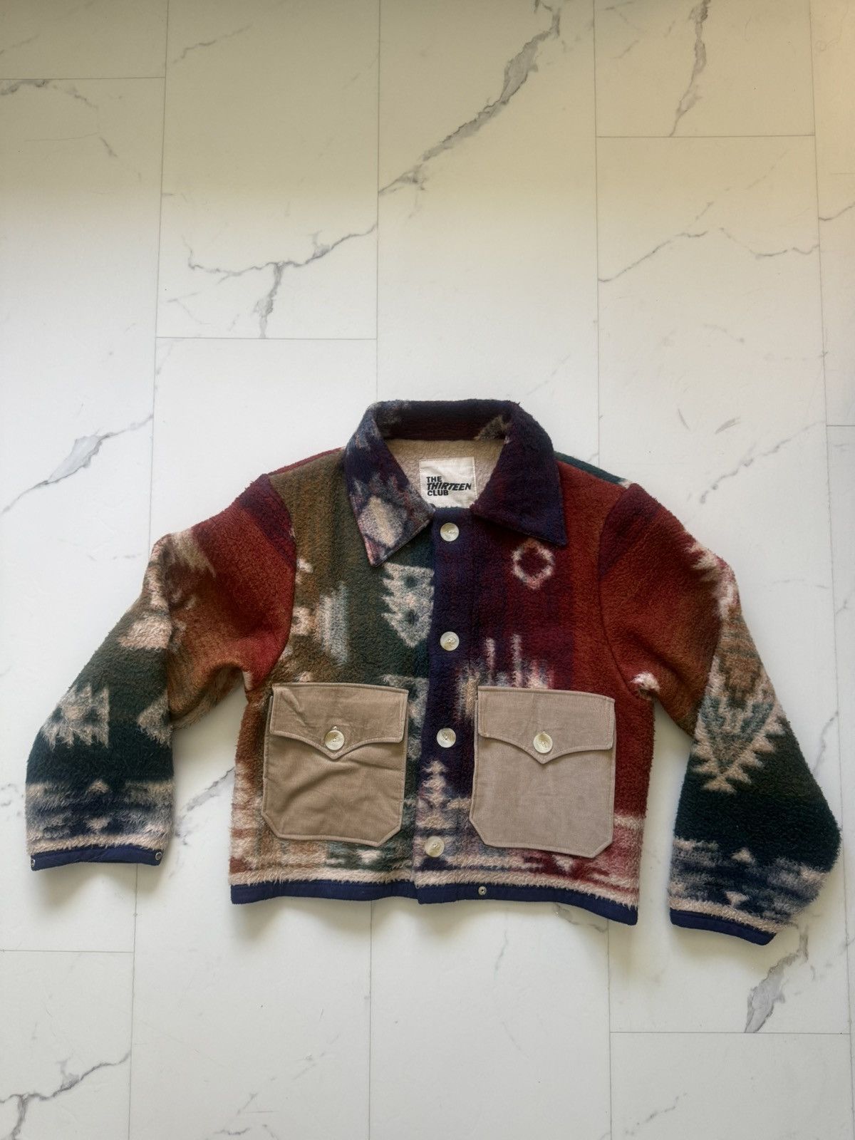 Vintage Upcycled "Western" Jacket Size US M / EU 48-50 / 2 - 1 Thumbnail