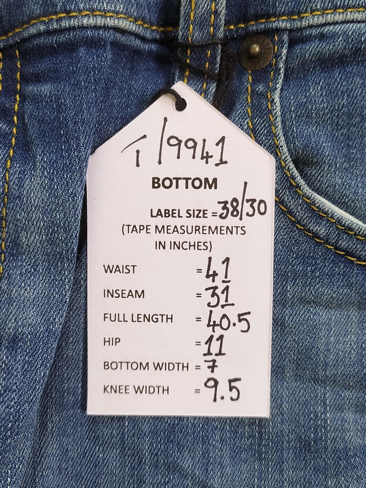 Diesel Diesel D-LUSTER L.30 MENS JEANS T/9941 Size US 38 / EU 54 - 6 Thumbnail
