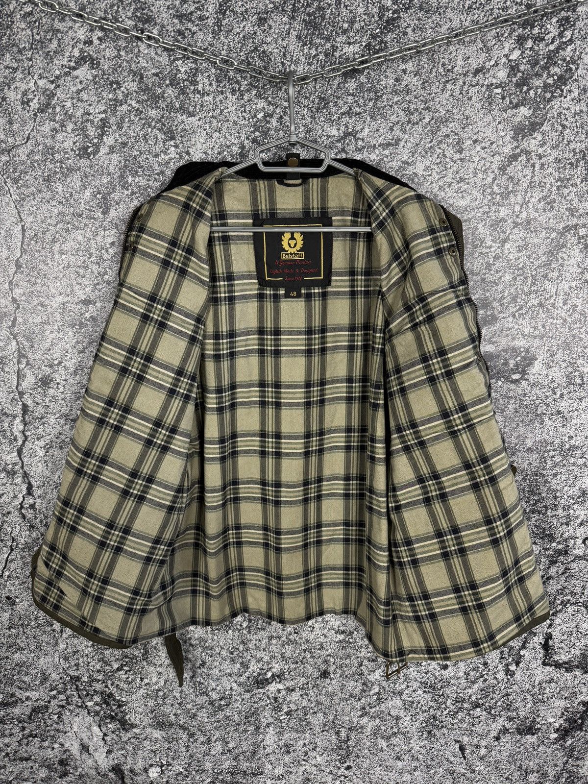Belstaff Belstaff Waxed Jacket England Wax Biker Vintage Size 48 Size US M / EU 48-50 / 2 - 10 Thumbnail