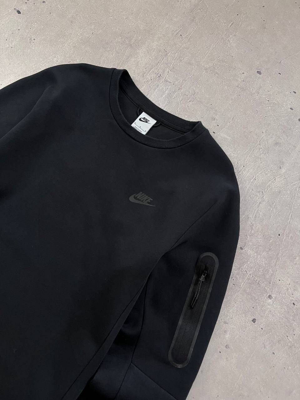 Nike Nike Tech Fleece Crew Neck Sweatshirt Full Black TN SHOX Size US M / EU 48-50 / 2 - 2 Thumbnail