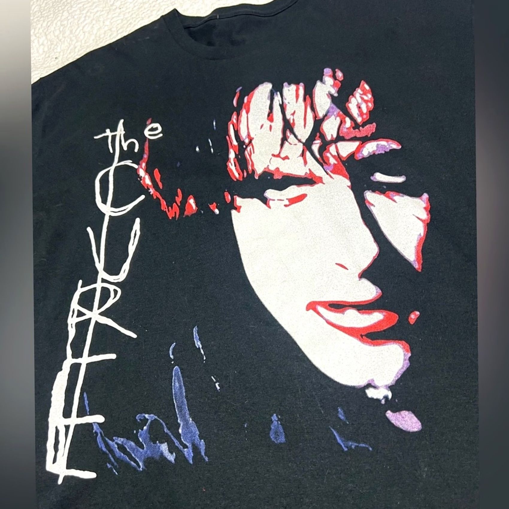 Vintage The Cure Disintegration Tour Concert Band Robert Smith Double Sided T-Shirt XL Size US XL / EU 56 / 4 - 2 Thumbnail