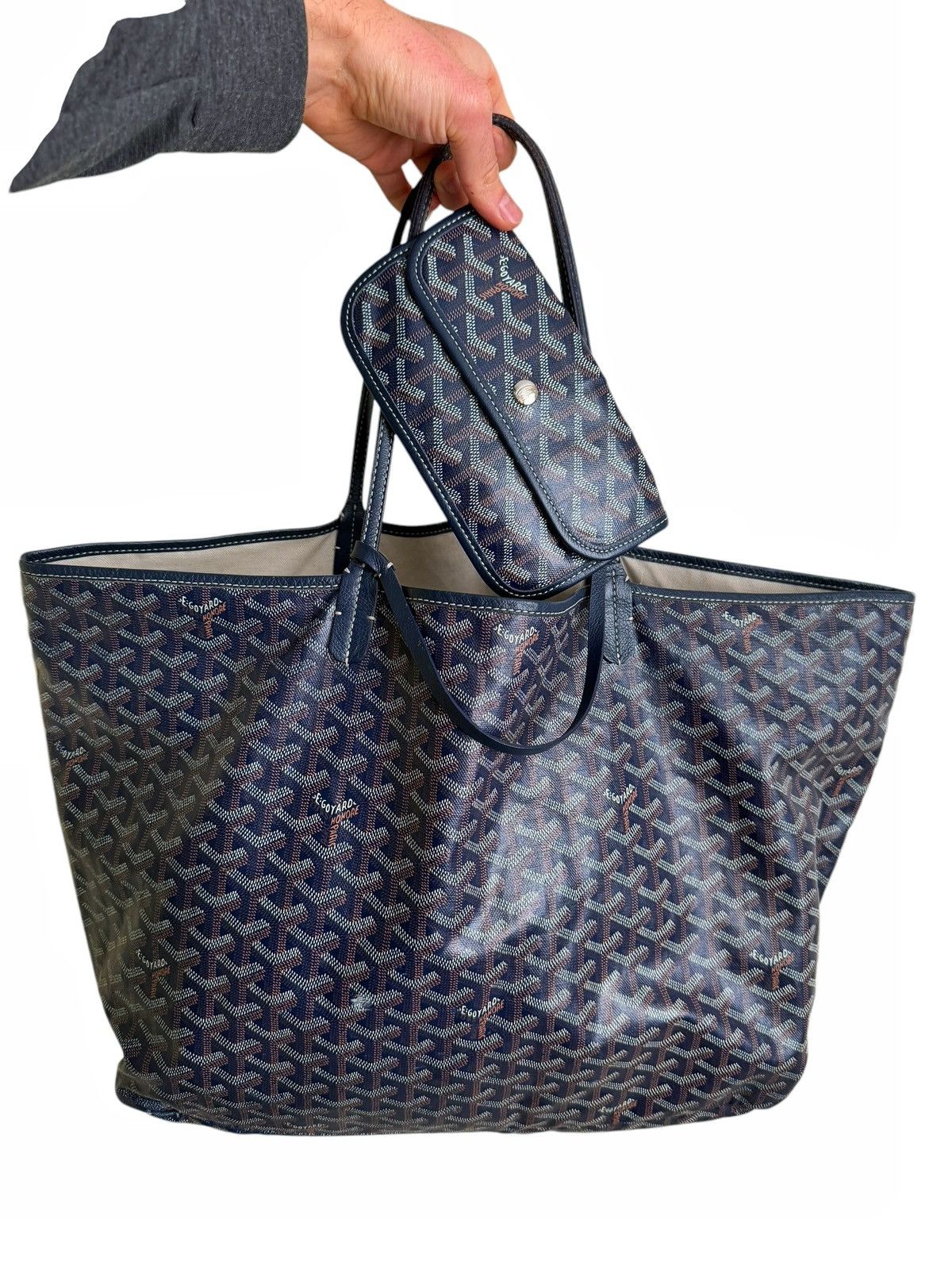 Navy St Louis Bag