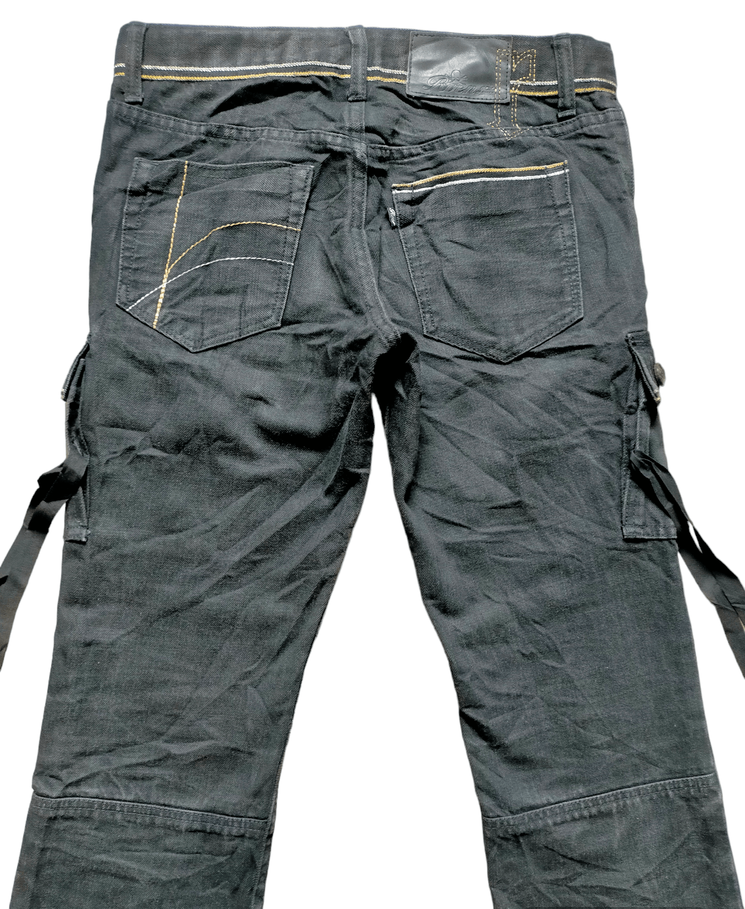 Japanese Brand Roen Jeans Cargo Punk Style Size US 30 / EU 46 - 8 Thumbnail
