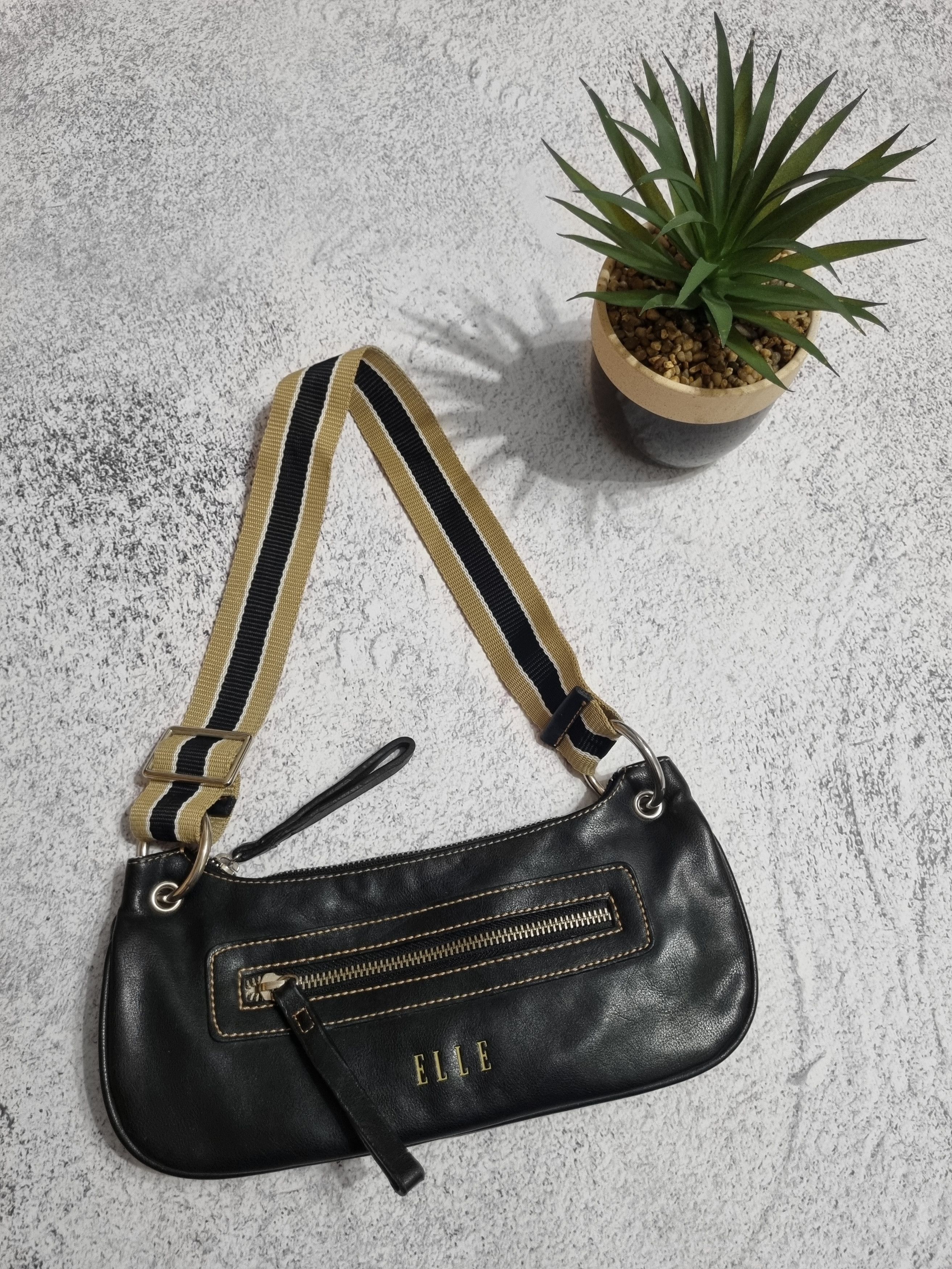 Hysteric Glamour Vintage Elle Paris Y2K Leather Shoulder Bag Size ONE SIZE - 2 Thumbnail