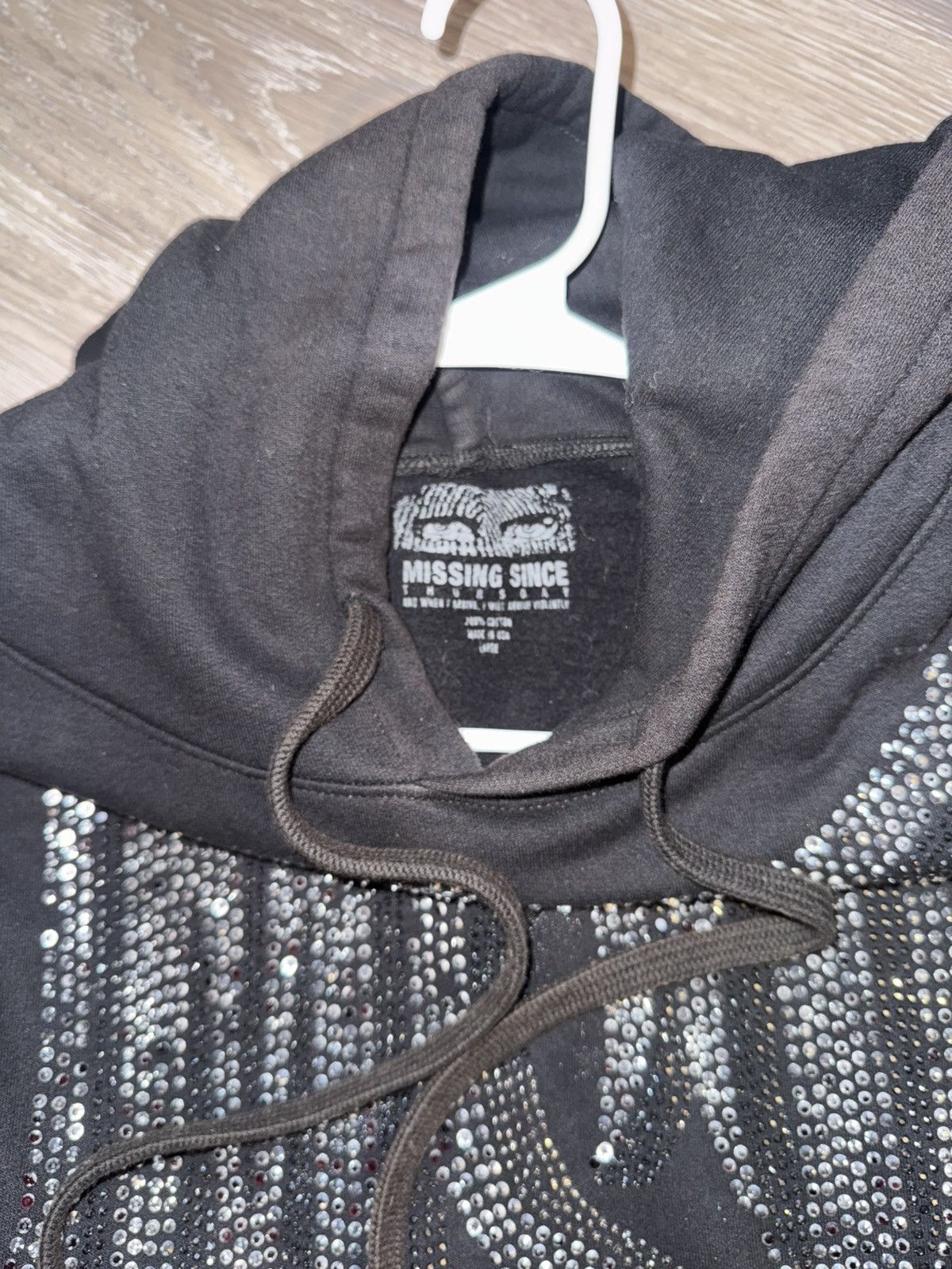 Missing Since Thursday MST rhinestone hoodie Size US L / EU 52-54 / 3 - 3 Thumbnail