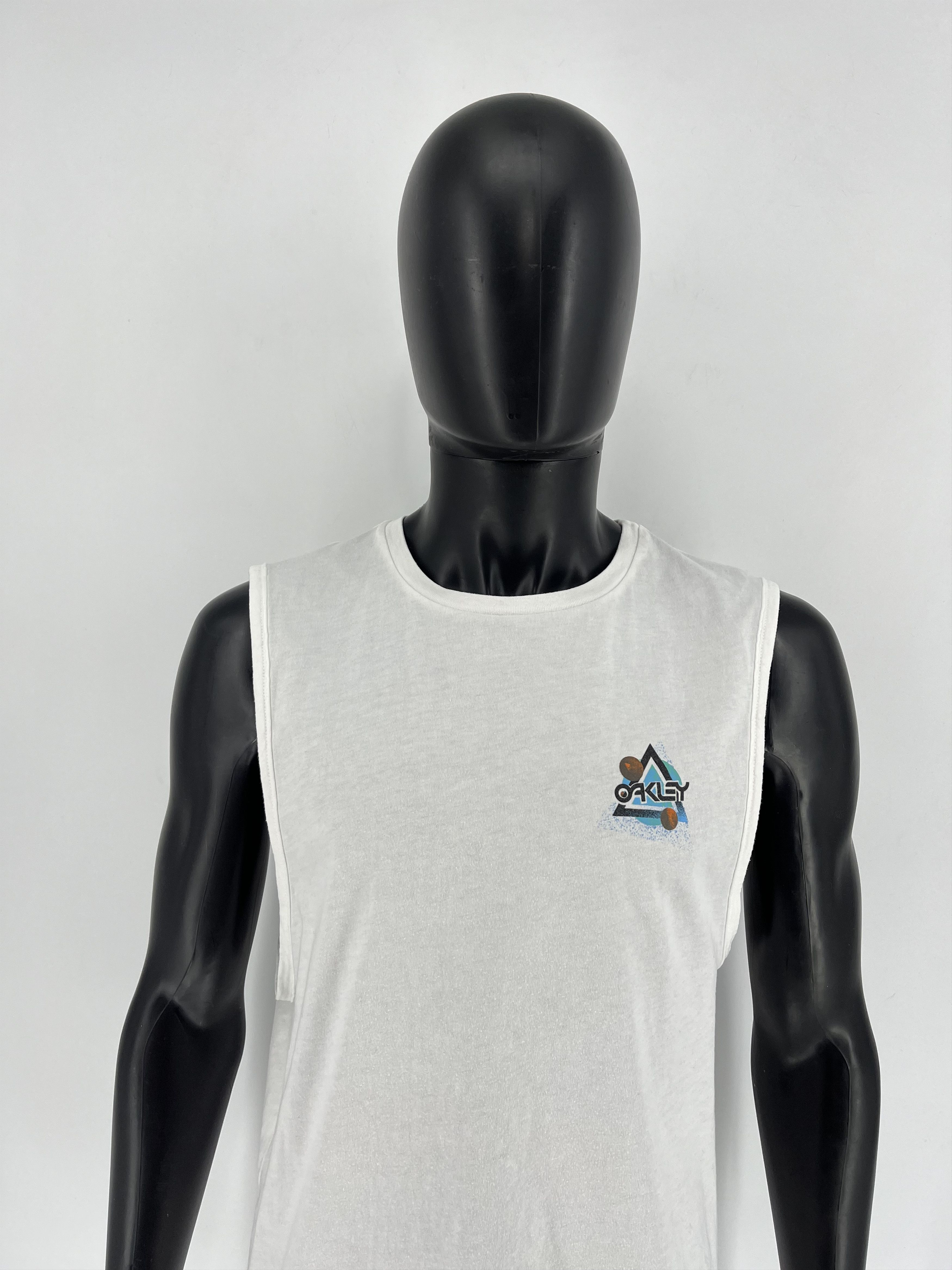 Oakley × Vintage Oakley Vintage T Shirt Big Reflective Center Logo Size Size US M / EU 48-50 / 2 - 3 Thumbnail