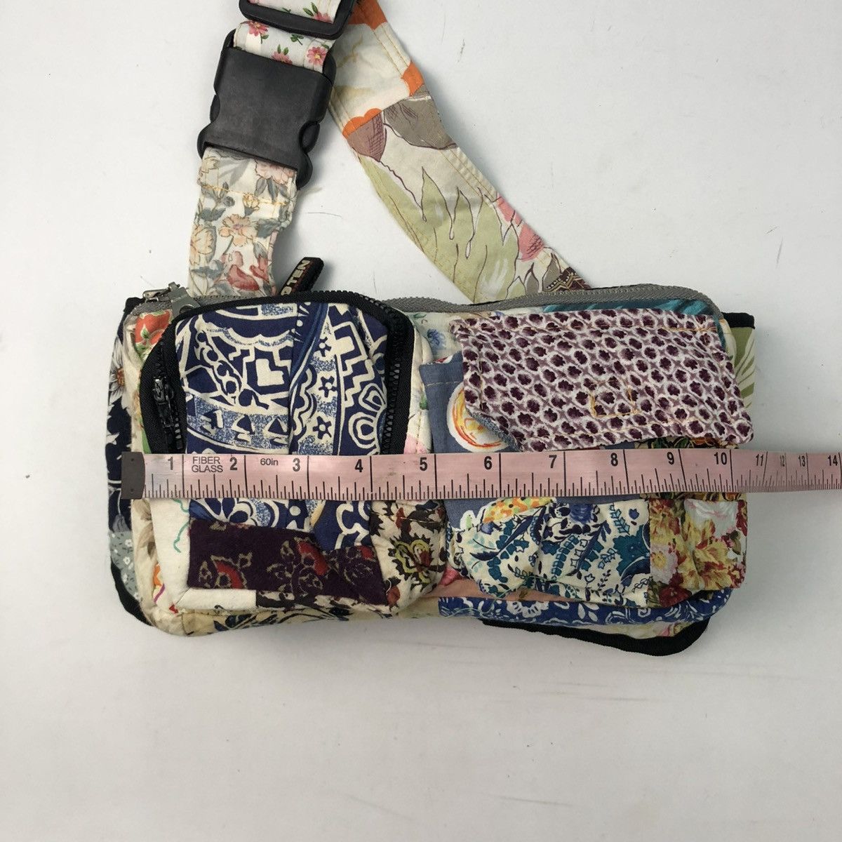 Japanese Brand ‼️YES‼️ VINTAGE PATCHWORK WAIST BAG Size ONE SIZE - 10 Thumbnail