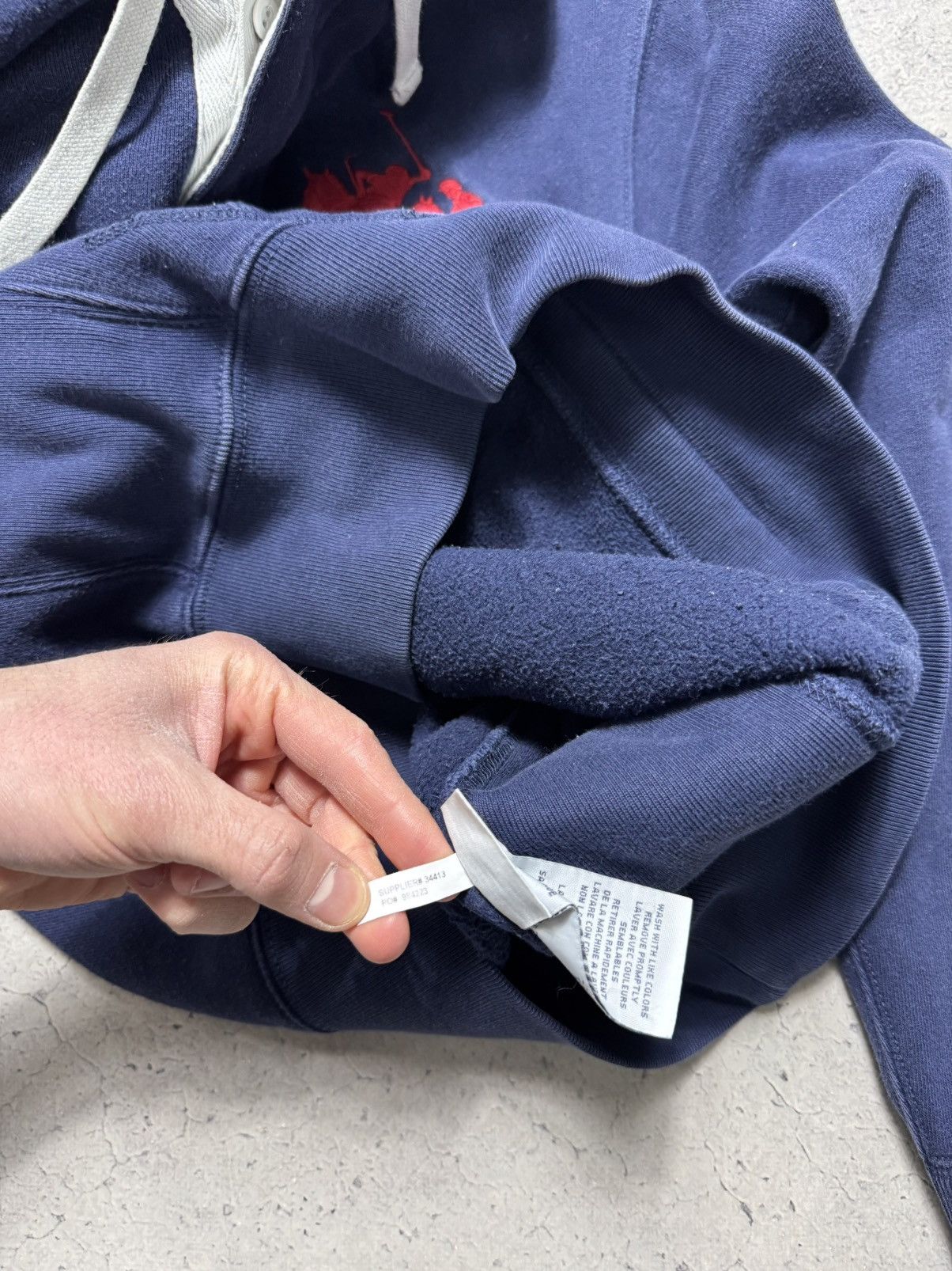 Polo Ralph Lauren Polo Ralph Lauren LXVII #3 Big Pony Vintage Hoodie Size S Size US S / EU 44-46 / 1 - 8 Thumbnail