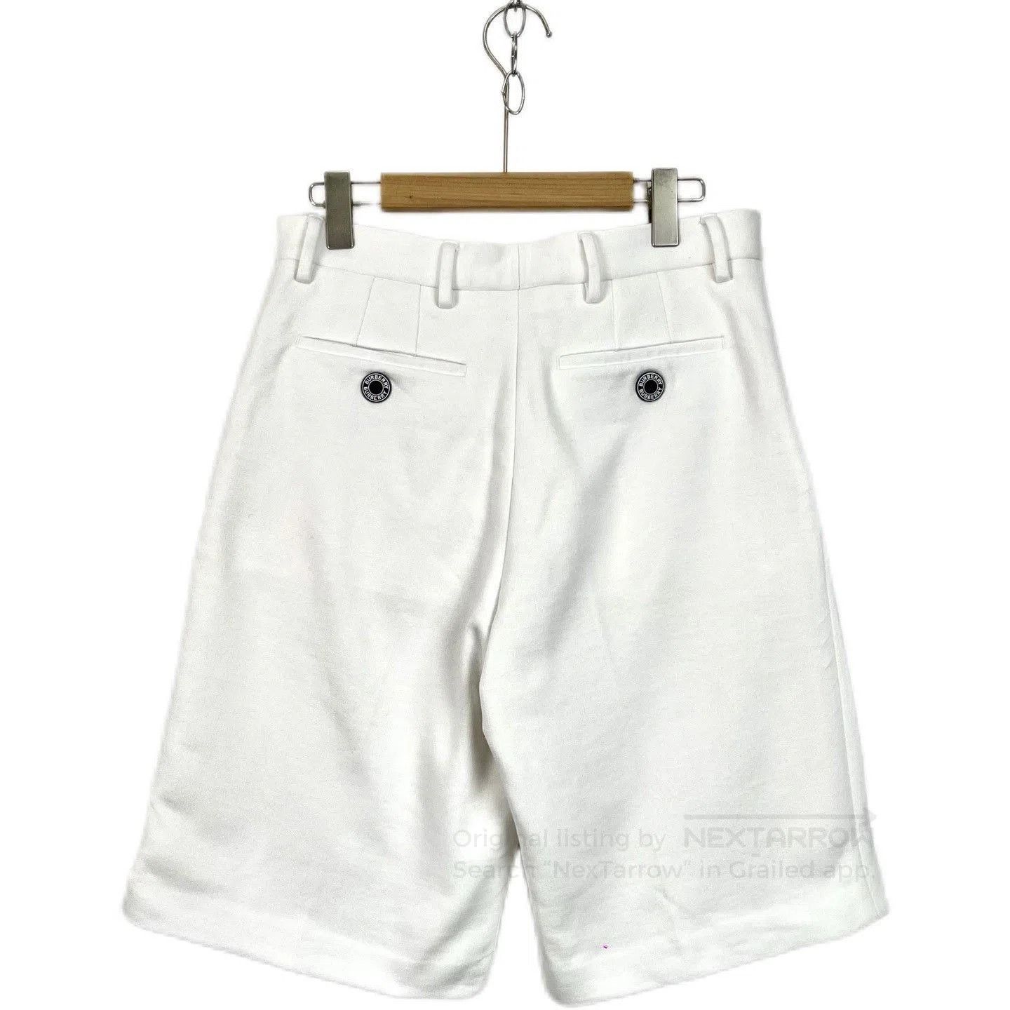 Burberry Burberry Men's Summer White Sports Shorts. Size US 30 / EU 46 - 2 Thumbnail