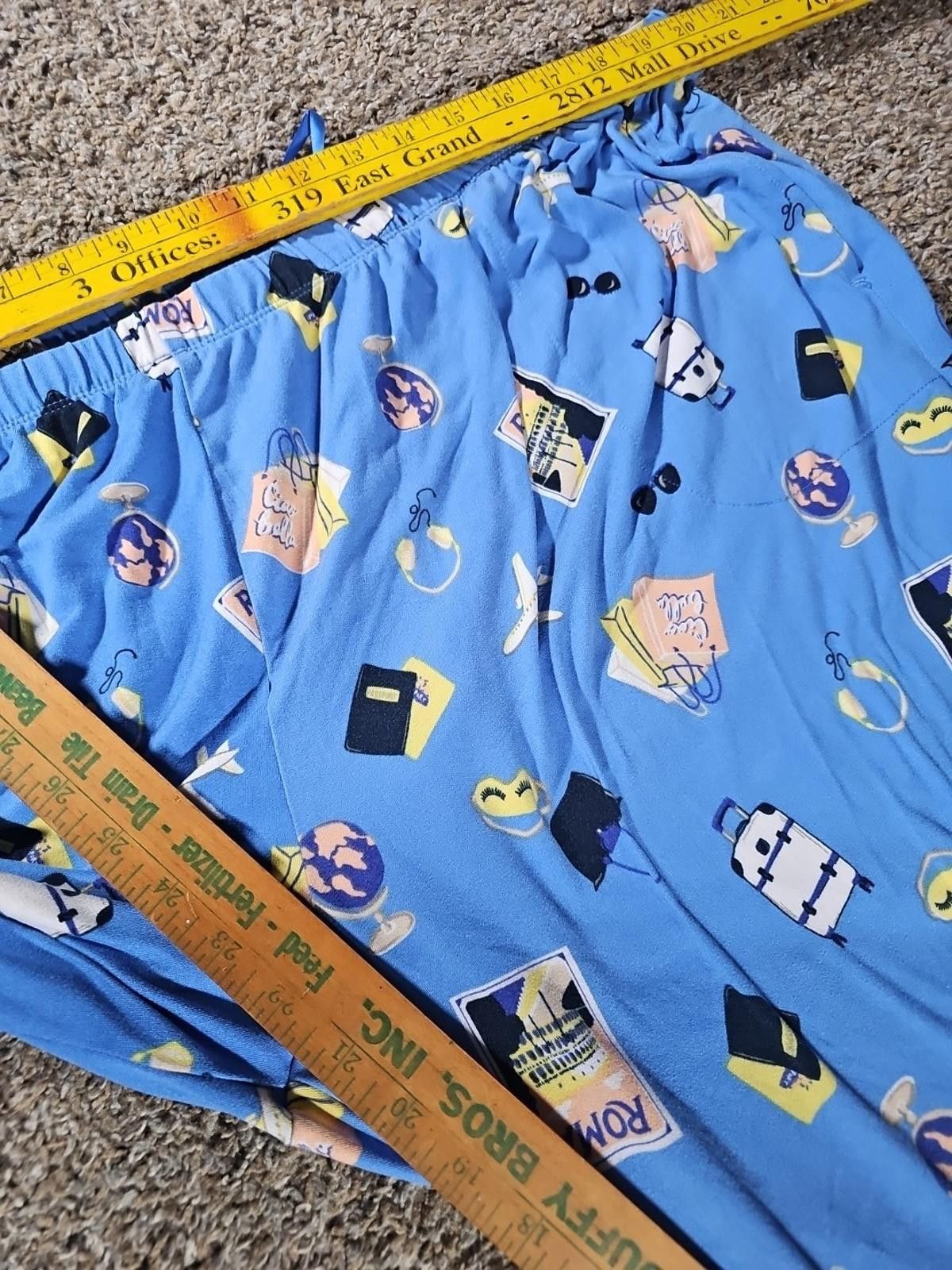 Rocawear Joyspun 3x Pajamas Roma Italy Size ONE SIZE - 6 Thumbnail