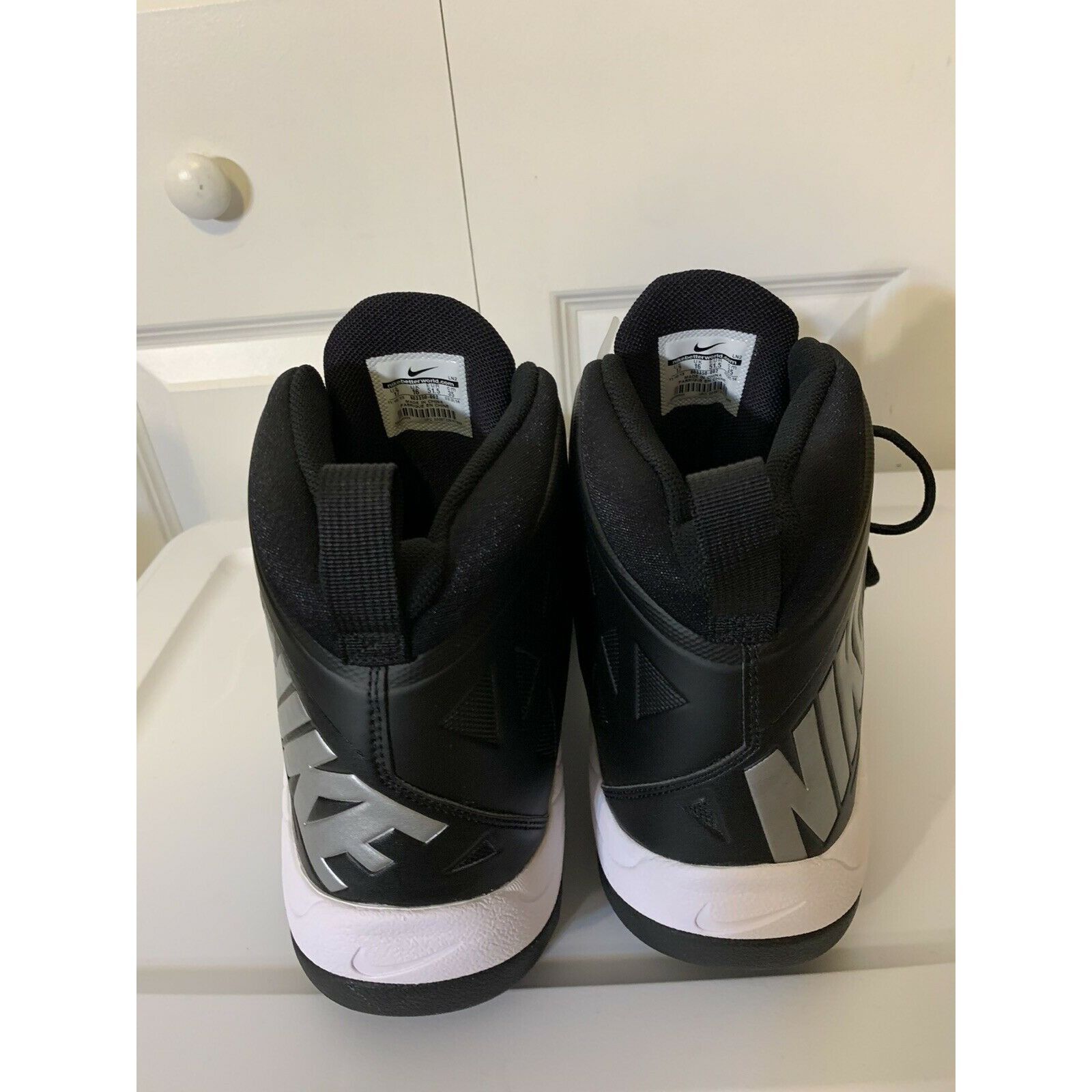Nike Nike Flywire Zoom Code Elite Black/Silver Football Cleats 60 Size US 15 / EU 48 - 11 Thumbnail