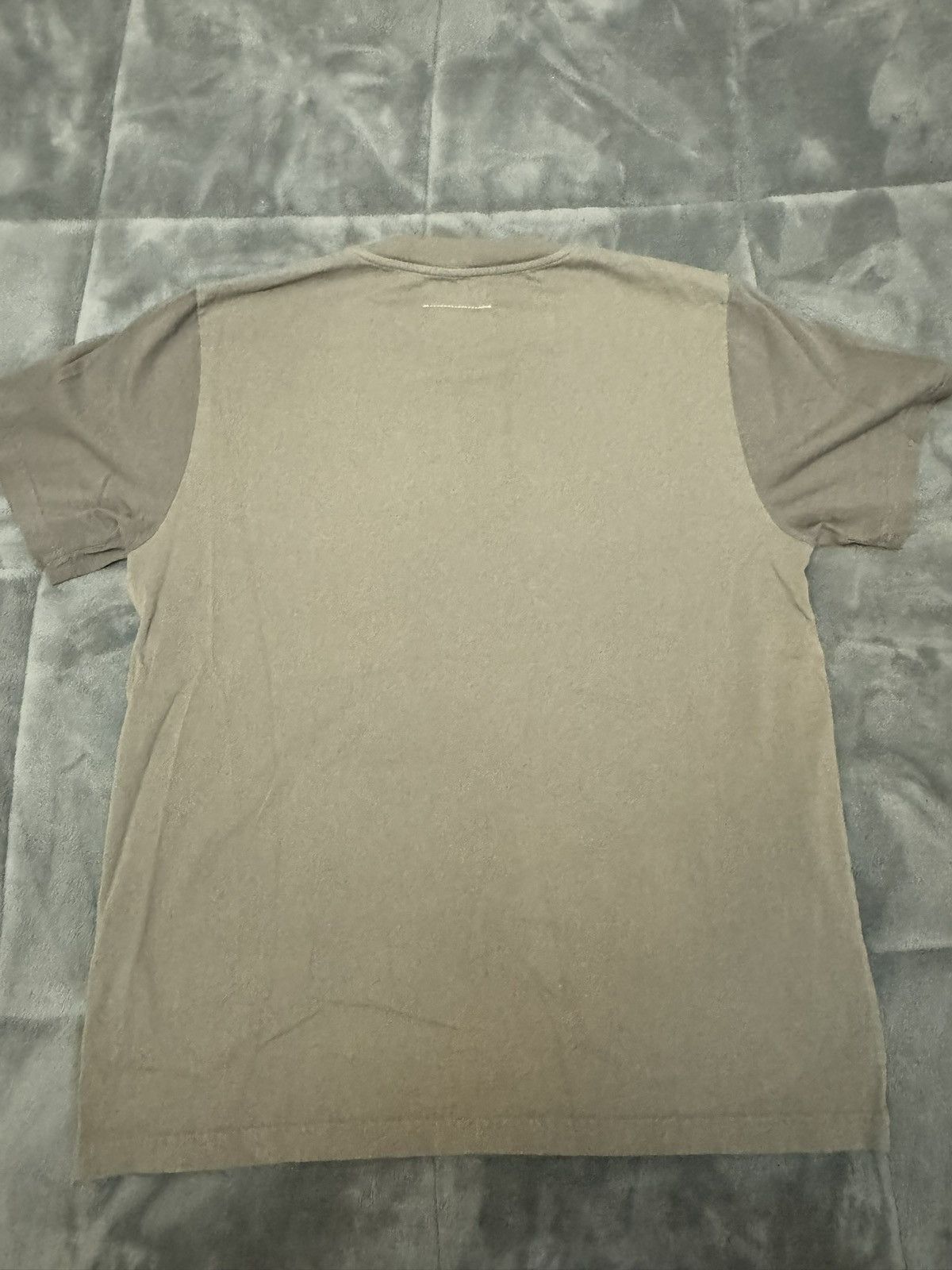 Maison Margiela MM6 Maison Margiela Taupe Two-Layer T-Shirt Size US L / EU 52-54 / 3 - 2 Thumbnail