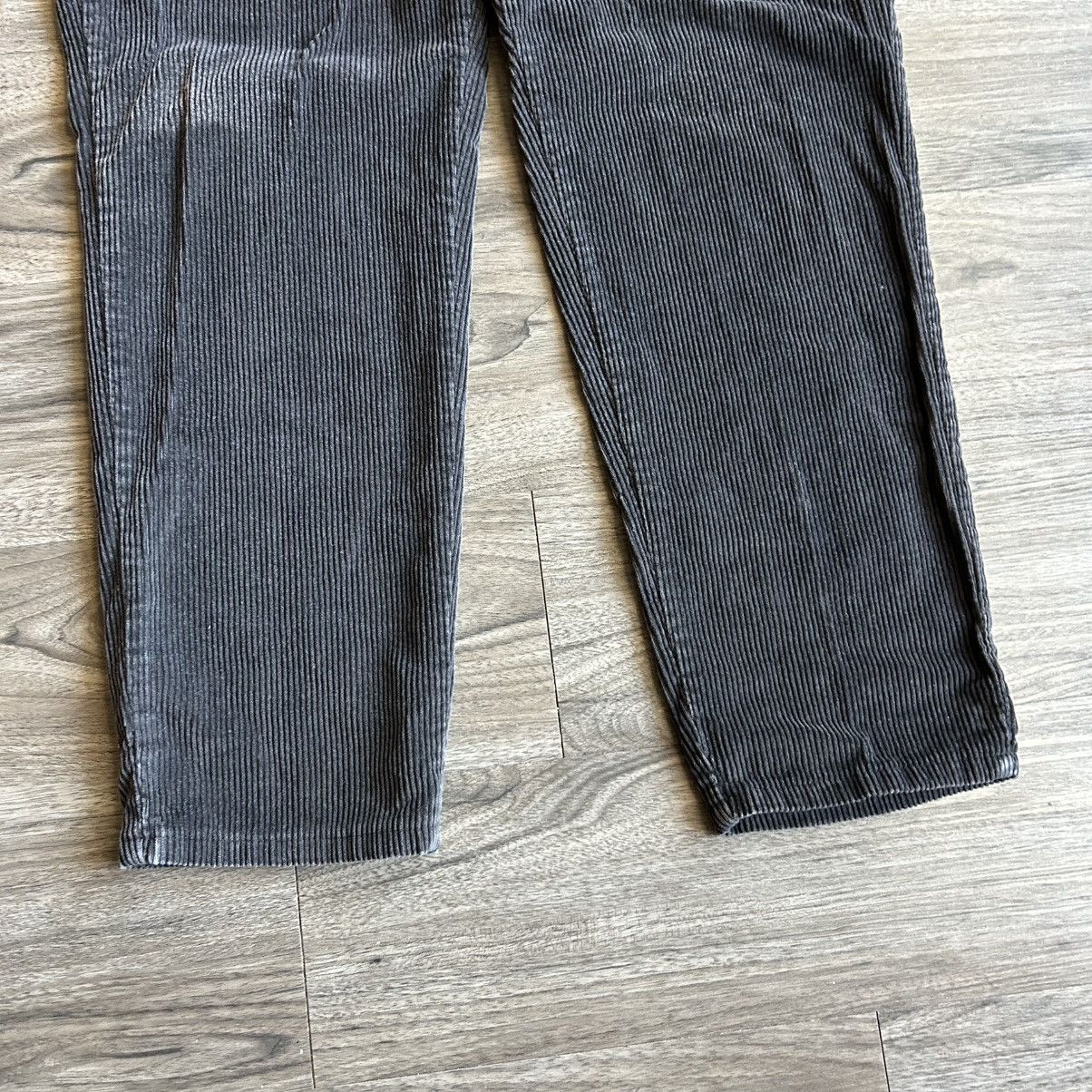 Lee 90s Vintage Riveted By Lee Tapered Brown Corduroy Pants Size 30" / US 8 / IT 44 - 9 Thumbnail