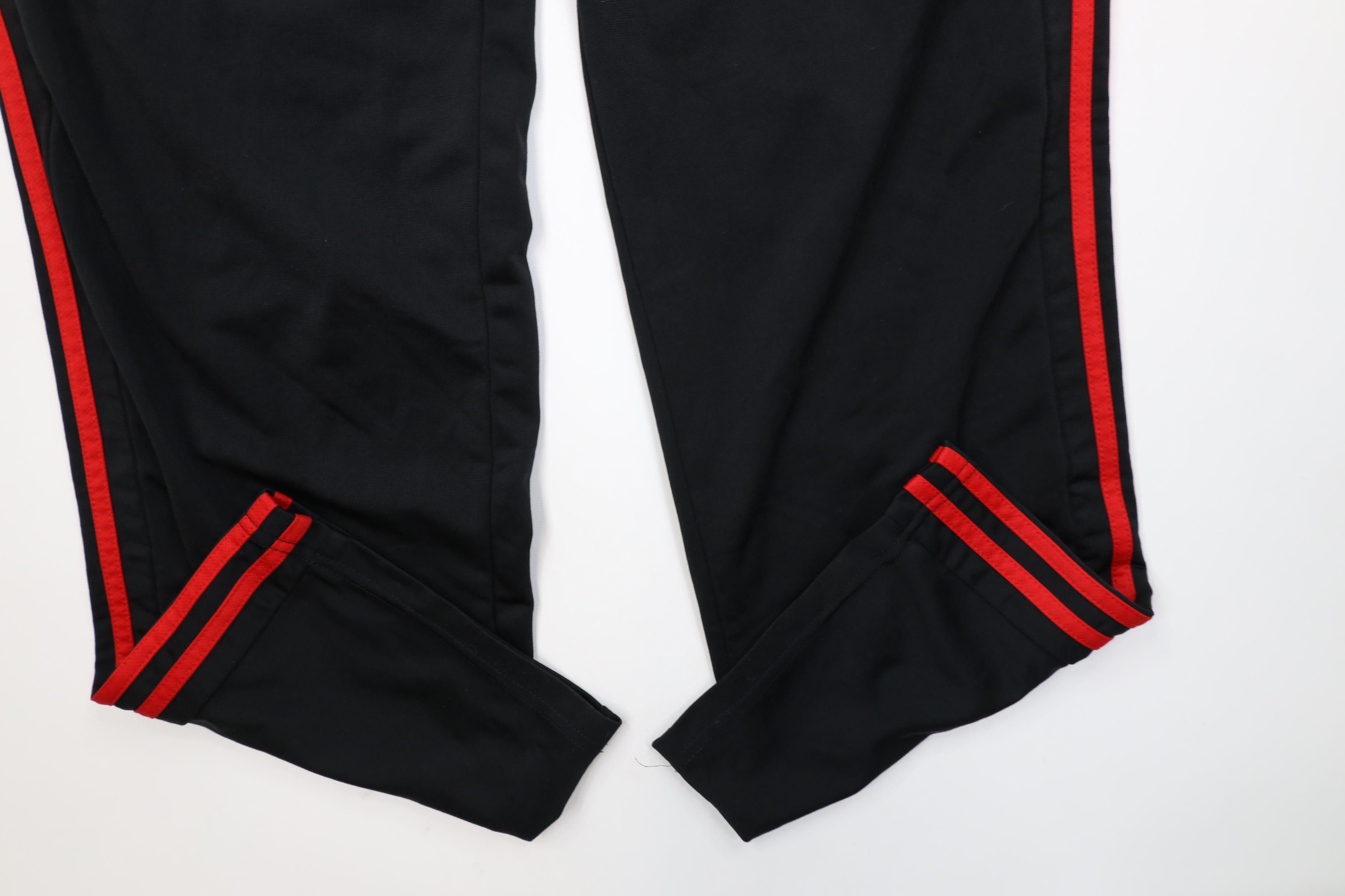 Adidas Vintage Y2K Adidas Striped Wide Leg Sweatpants Pants Black Size US 36 / EU 52 - 5 Thumbnail