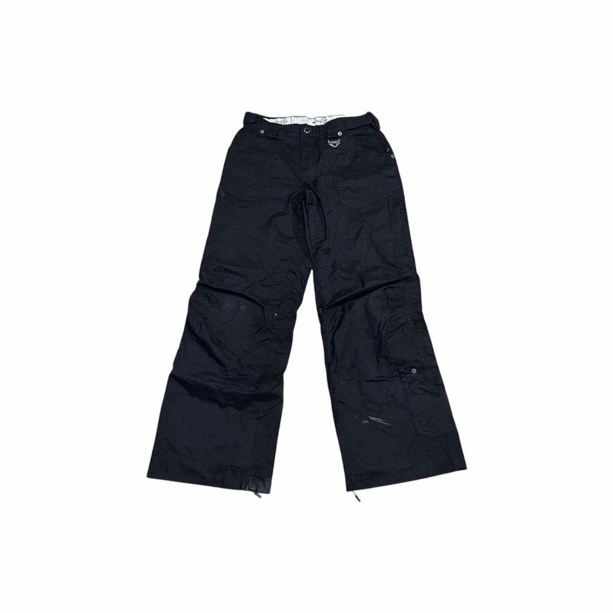 Oakley 🔥Y2K Vintage Oakley Techwear Ski Pants Baggy Flared Ripstop Size US 32 / EU 48 - 3 Thumbnail