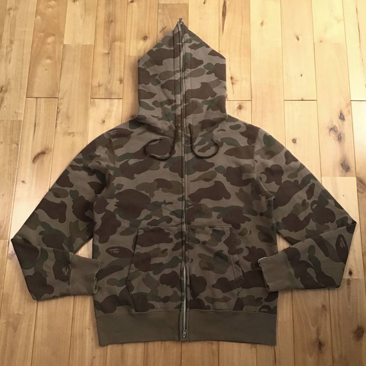 Bape BAPE 1st camo brown full zip hoodie a bathing ape Grailed