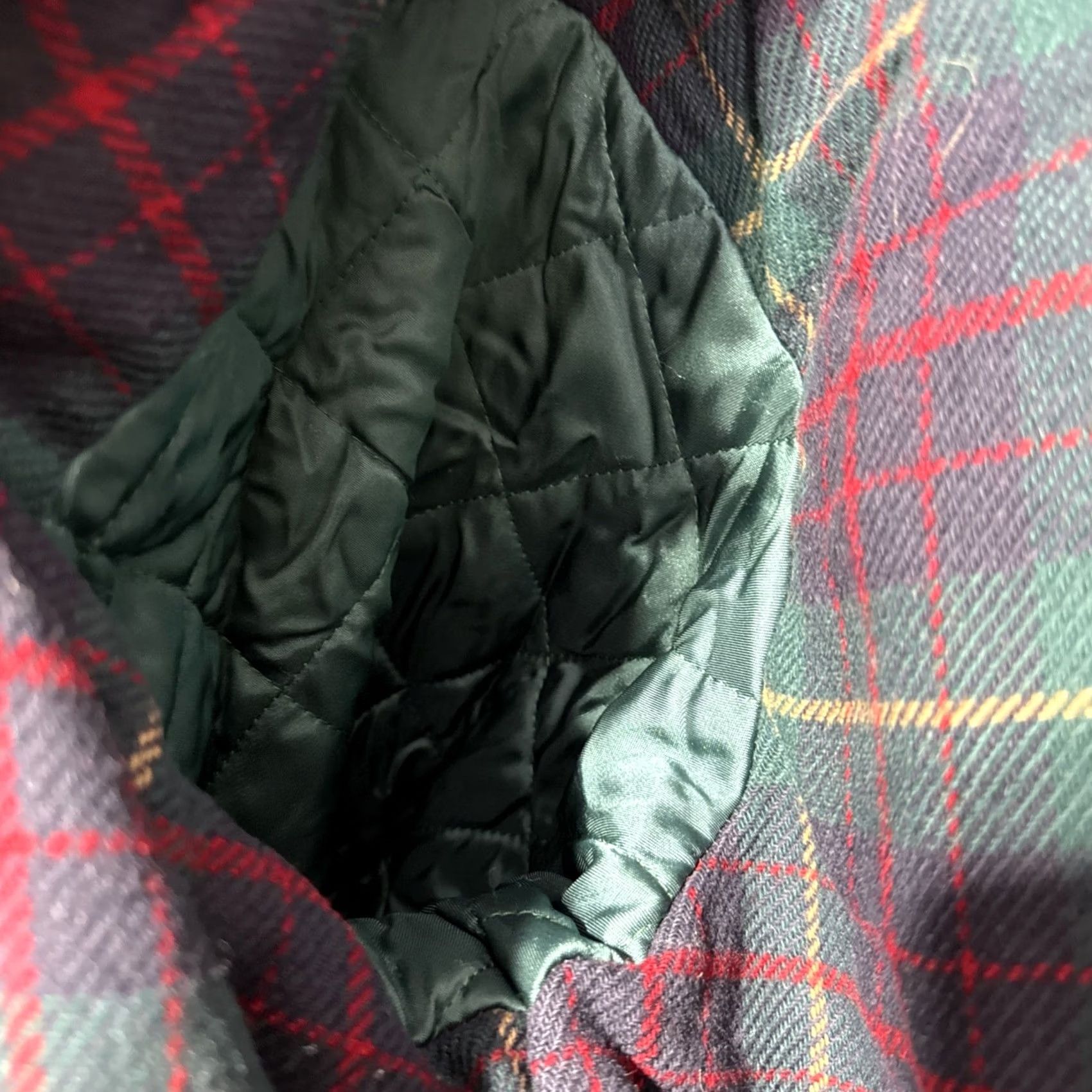 Vintage VINTAGE L.L. Bean Wool Duffle Coat Jacket Womens Size L Green Toggle Long Sleeve Size L / US 10 / IT 46 - 7 Thumbnail