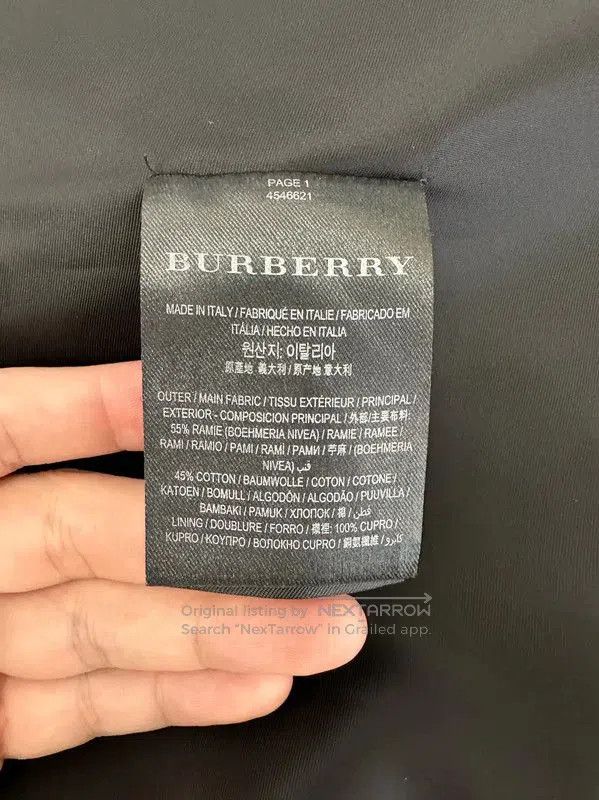 Burberry Burberry Women's Blue Jacket with Ruffles. Size XXS / US 00 / IT 34 - 6 Thumbnail