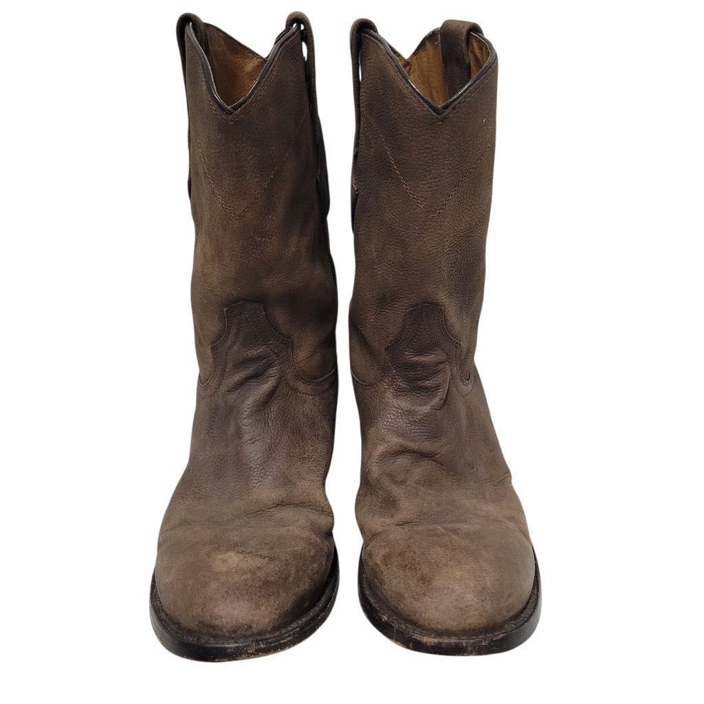 Other Resistol Handcrafted Genuine Leather Brown Boots M0016 9.5B Size US 9.5 / EU 42-43 - 5 Thumbnail