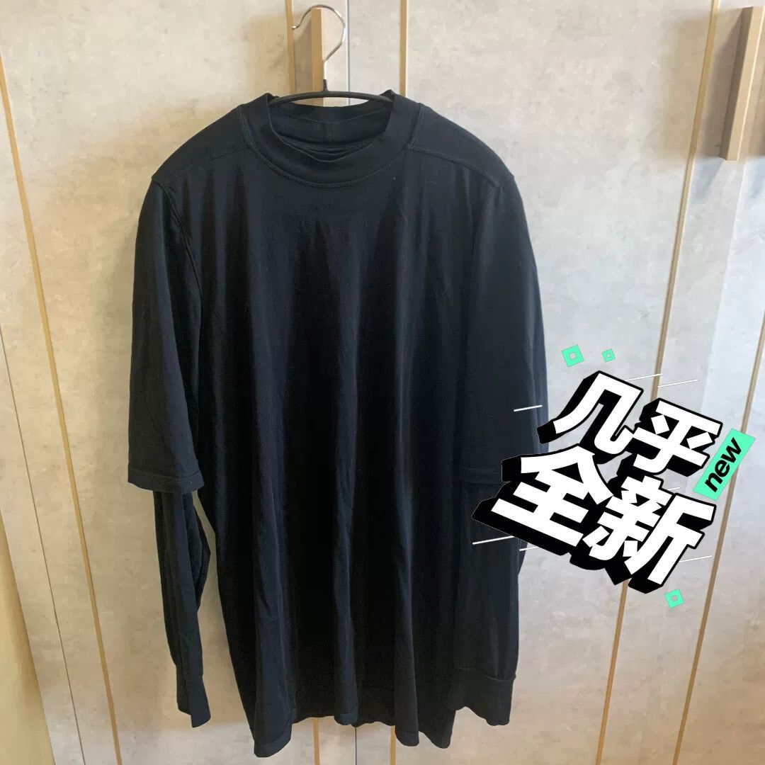 Rick Owens rick owens faux layered long sleeve t-shirt Size US M / EU 48-50 / 2 - 1 Thumbnail