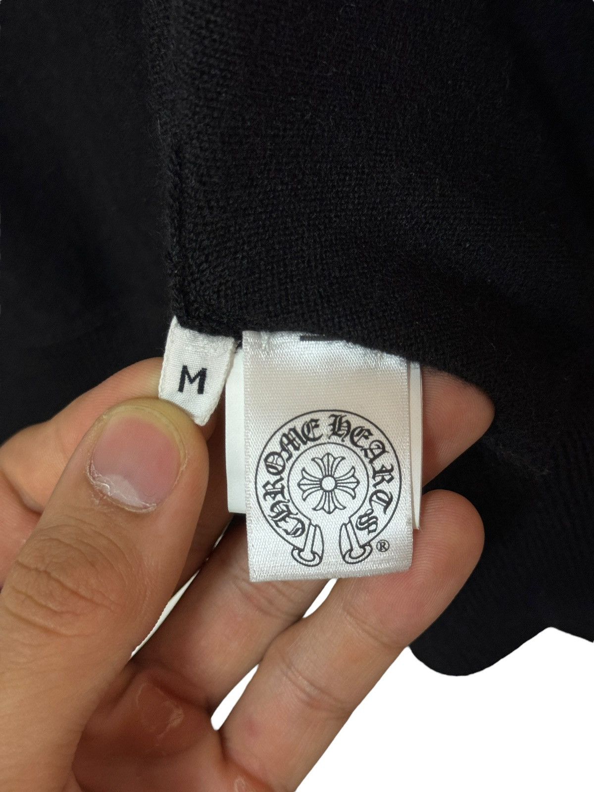 Chrome Hearts 1/1 Cashmere Flooded Stingray Fleur Patch Zip Up Hoodie Size US M / EU 48-50 / 2 - 11 Thumbnail