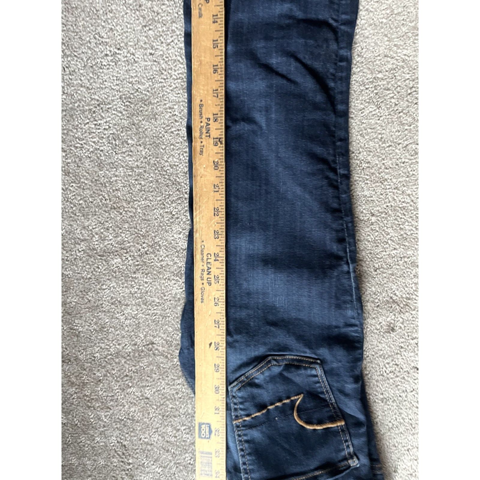 American Eagle Outfitters American Eagle Outfitters Jegging Pants 2 Women Regular Solid Distressed Blue Stretch Denim Size 26" / US 2 / IT 38 - 7 Thumbnail