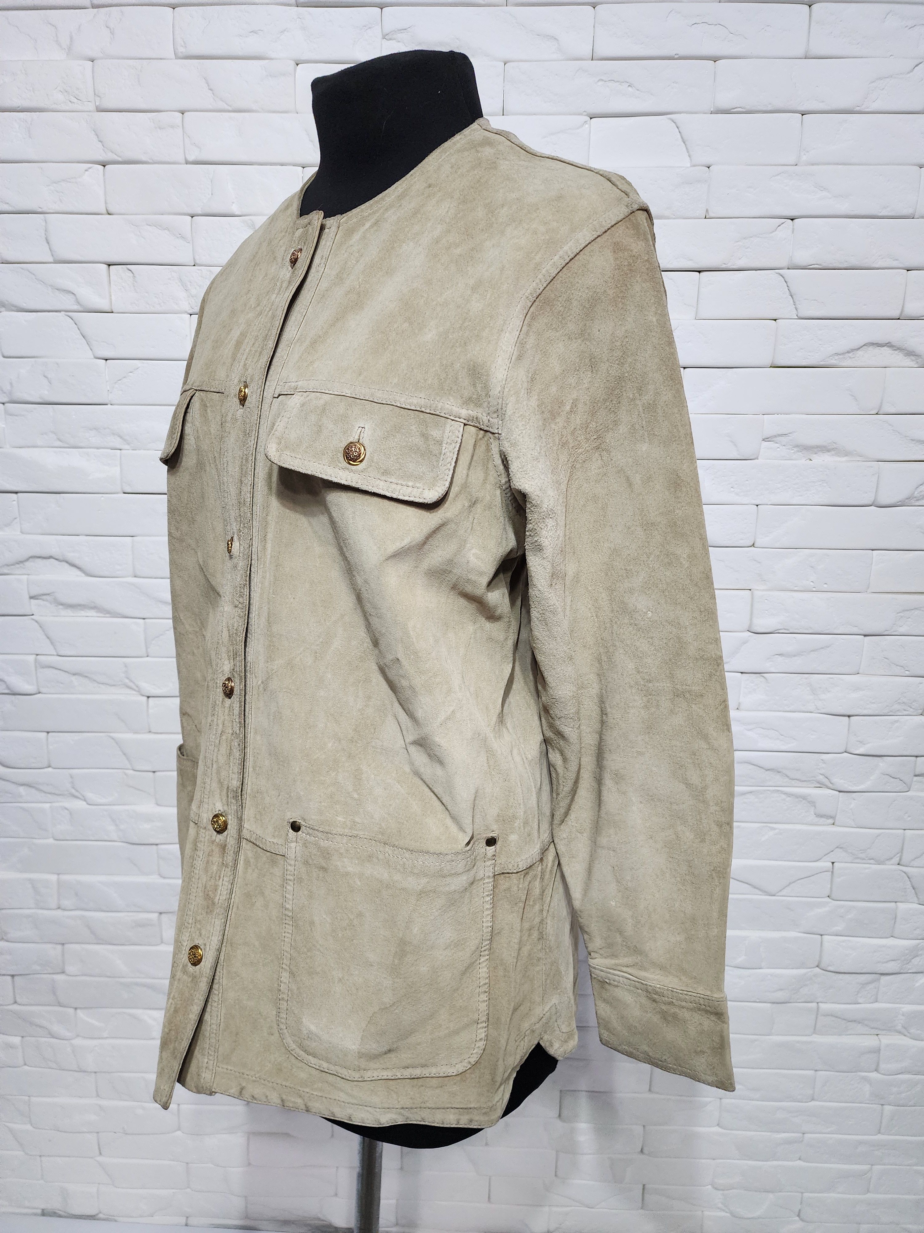 Other Women's shirt made of genuine suede. Size XL / US 12-14 / IT 48-50 - 2 Thumbnail