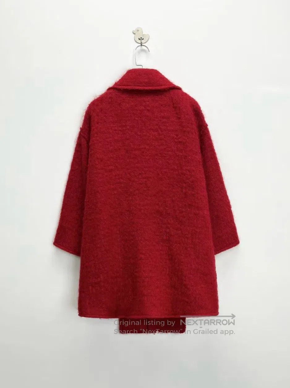 Dolce & Gabbana Dolce Gabbana Red mohair and cashmere mixed open-front sil Size XS / US 0-2 / IT 36-38 - 2 Thumbnail