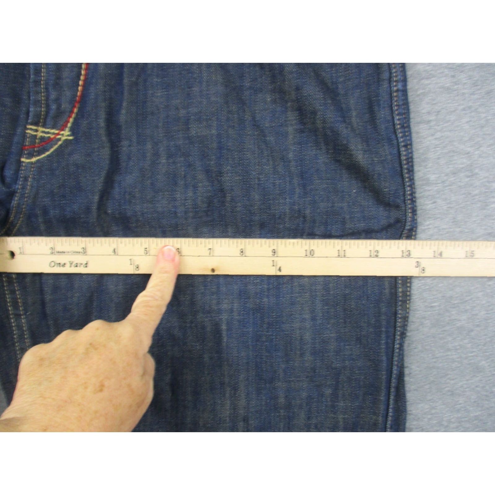 Vintage A Tiziano Andrew Distressed Jeans Original Series 36 Baggy Wide-Leg Y2K Unisex Adults 36 Almond Jeans Hip Hop Distressed 32 Inseam Mens Size US 36 / EU 52 - 7 Thumbnail