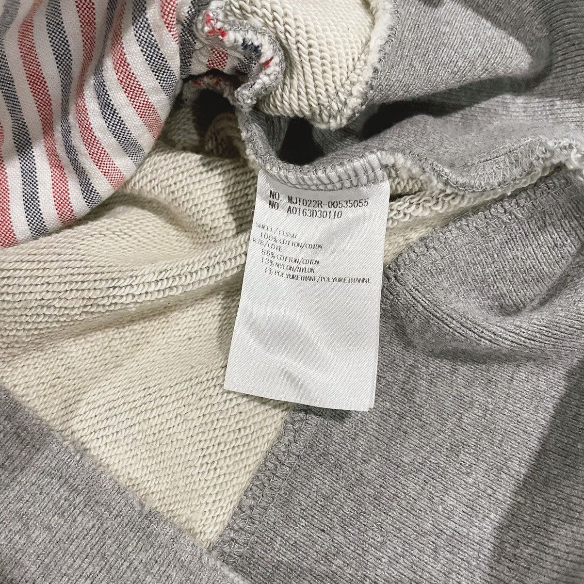 Thom Browne Thom Browne Engineered 4-Bar hand made crush zipped hoodie Size US XS / EU 42 / 0 - 5 Thumbnail