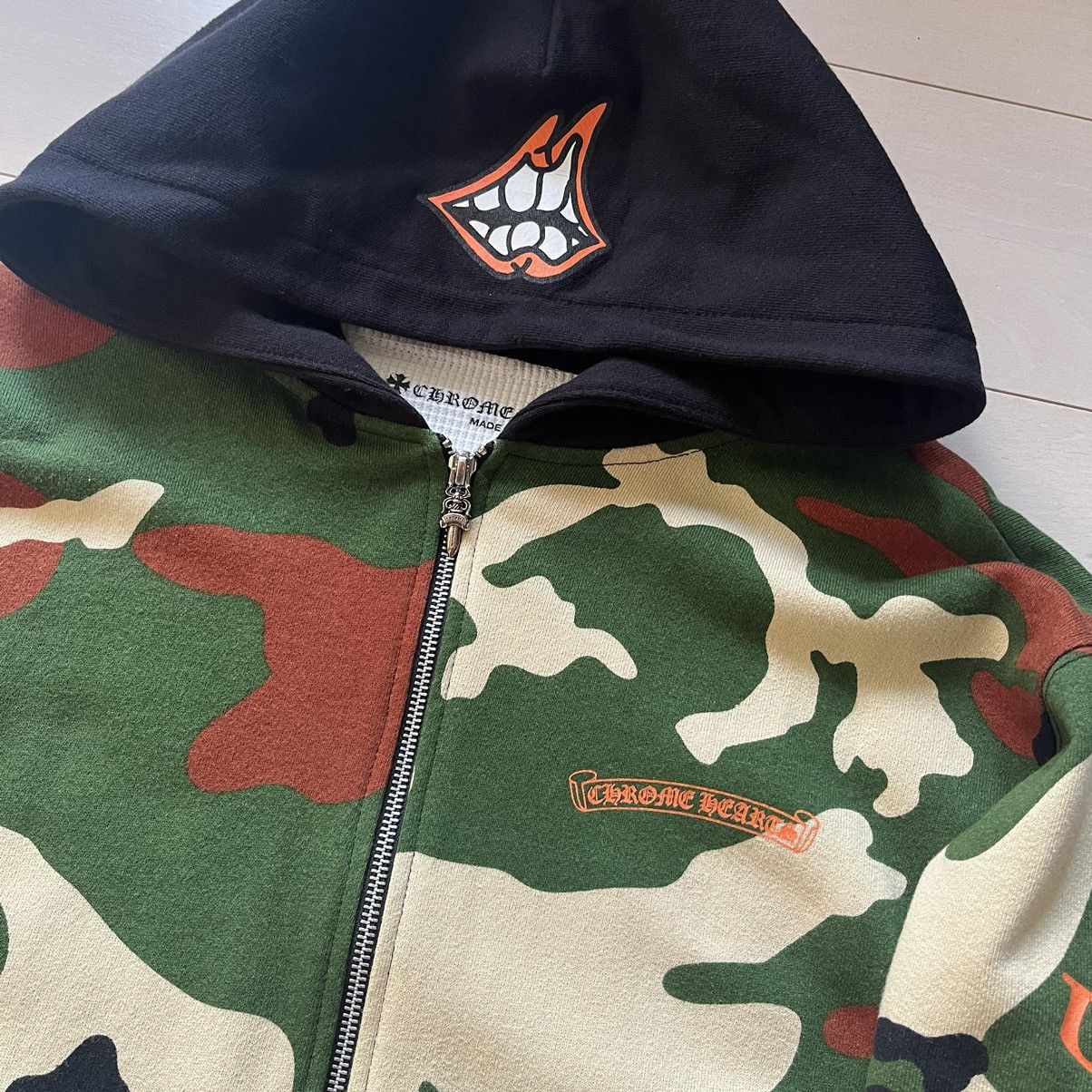 Chrome Hearts Chrome Hearts Matty Boy camo dagger zip hoodie stk size L Size US L / EU 52-54 / 3 - 3 Thumbnail