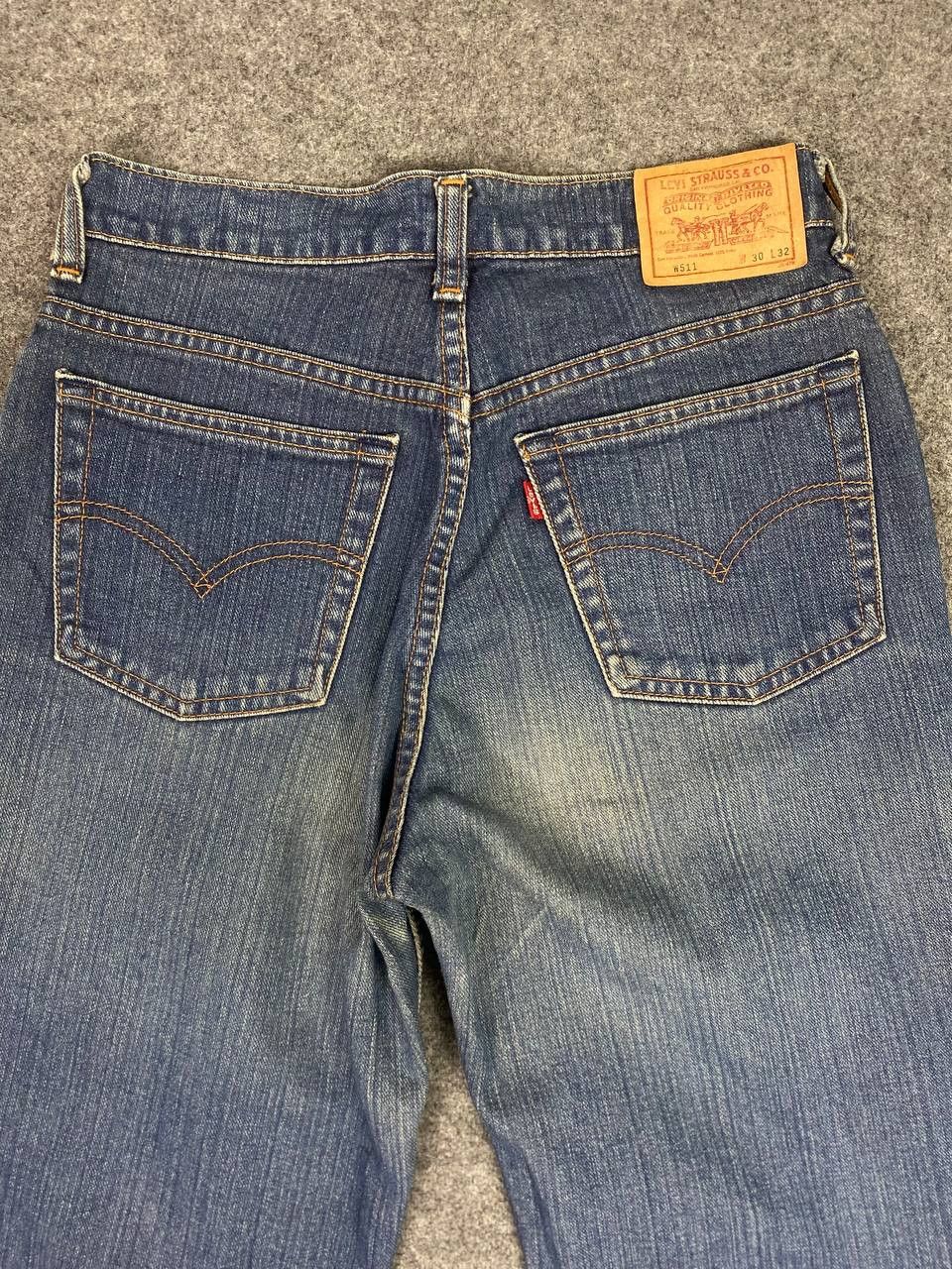 Levi's vintage levis 511 nice design denim Size US 29 - 3 Thumbnail