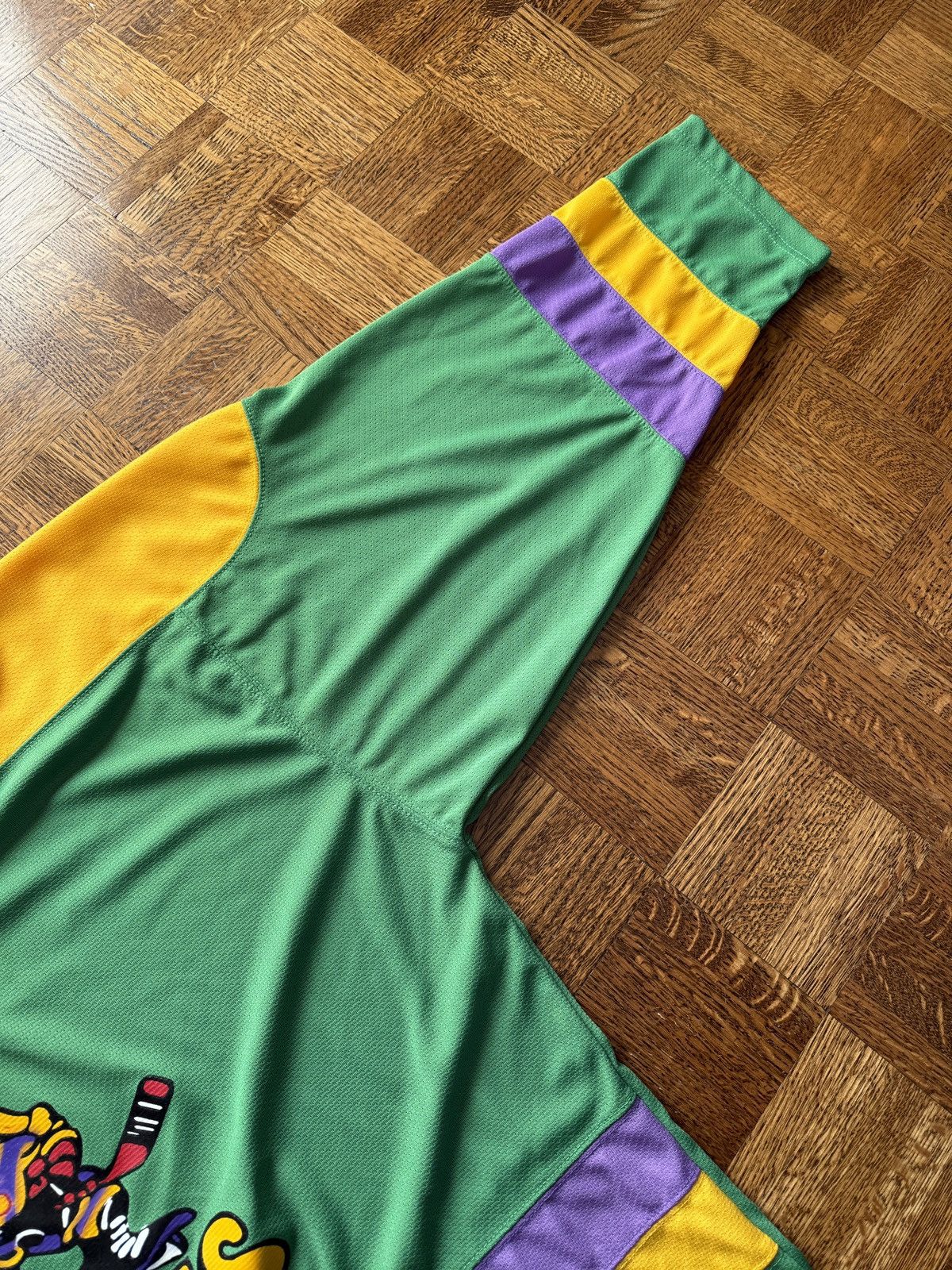 Vintage Vintage Mighty Ducks Fulton Reed Movie Hockey Jersey Size US L / EU 52-54 / 3 - 4 Thumbnail
