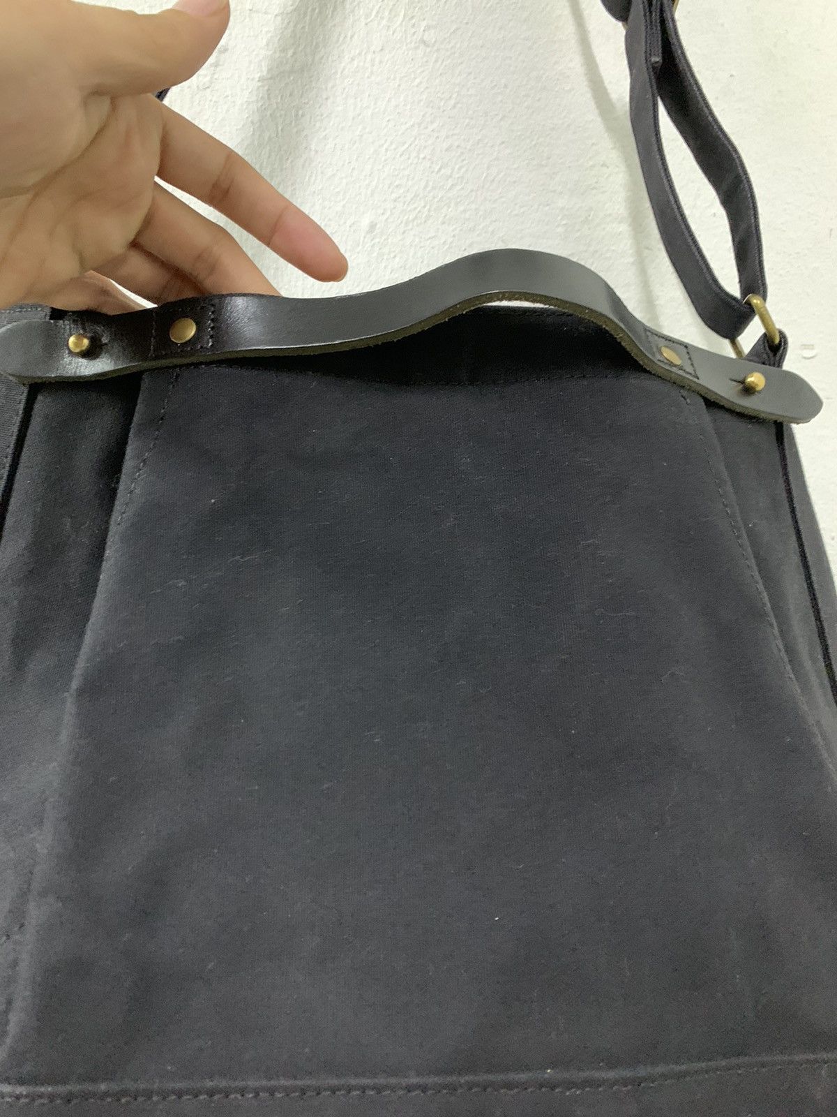 Japanese Brand Suolo Military Canvas 2 Way Tote Bag Size ONE SIZE - 9 Thumbnail