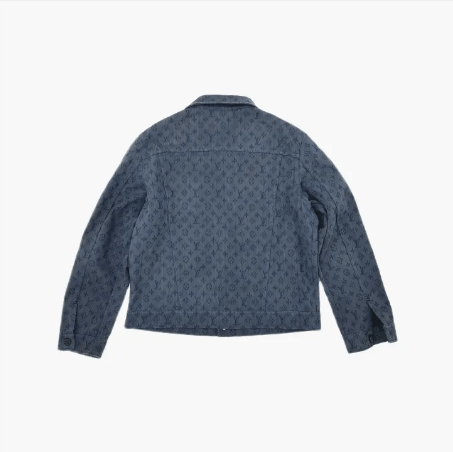 Louis Vuitton Louis Vuitton Monogram Jacquard Denim Jacket Size US L / EU 52-54 / 3 - 2 Thumbnail