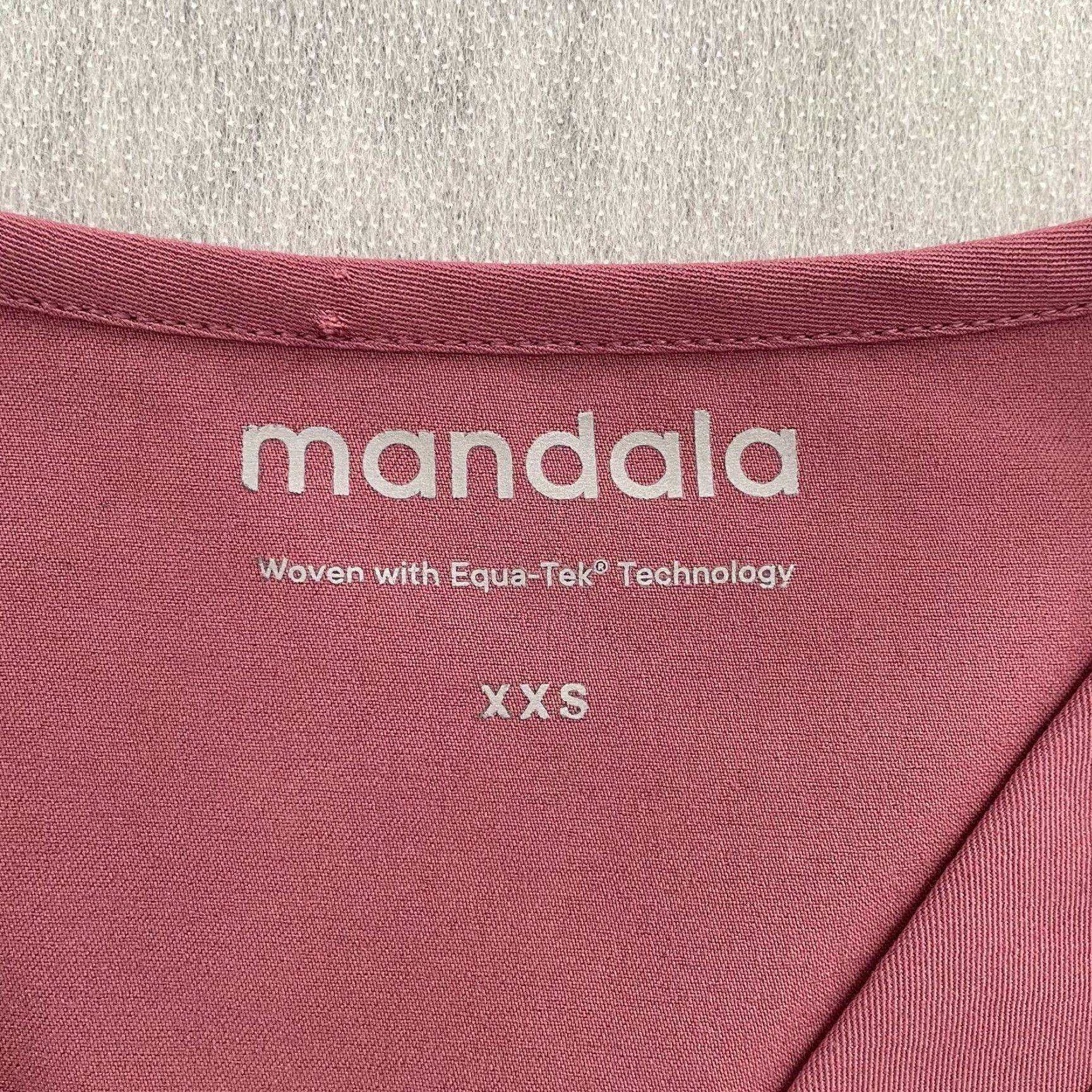 Pinko Mandala Scrubs Shirt Womens XXS Mauve Pink One Pocket Top Ladies 2XS NEW Size XXS / US 00 / IT 34 - 5 Thumbnail