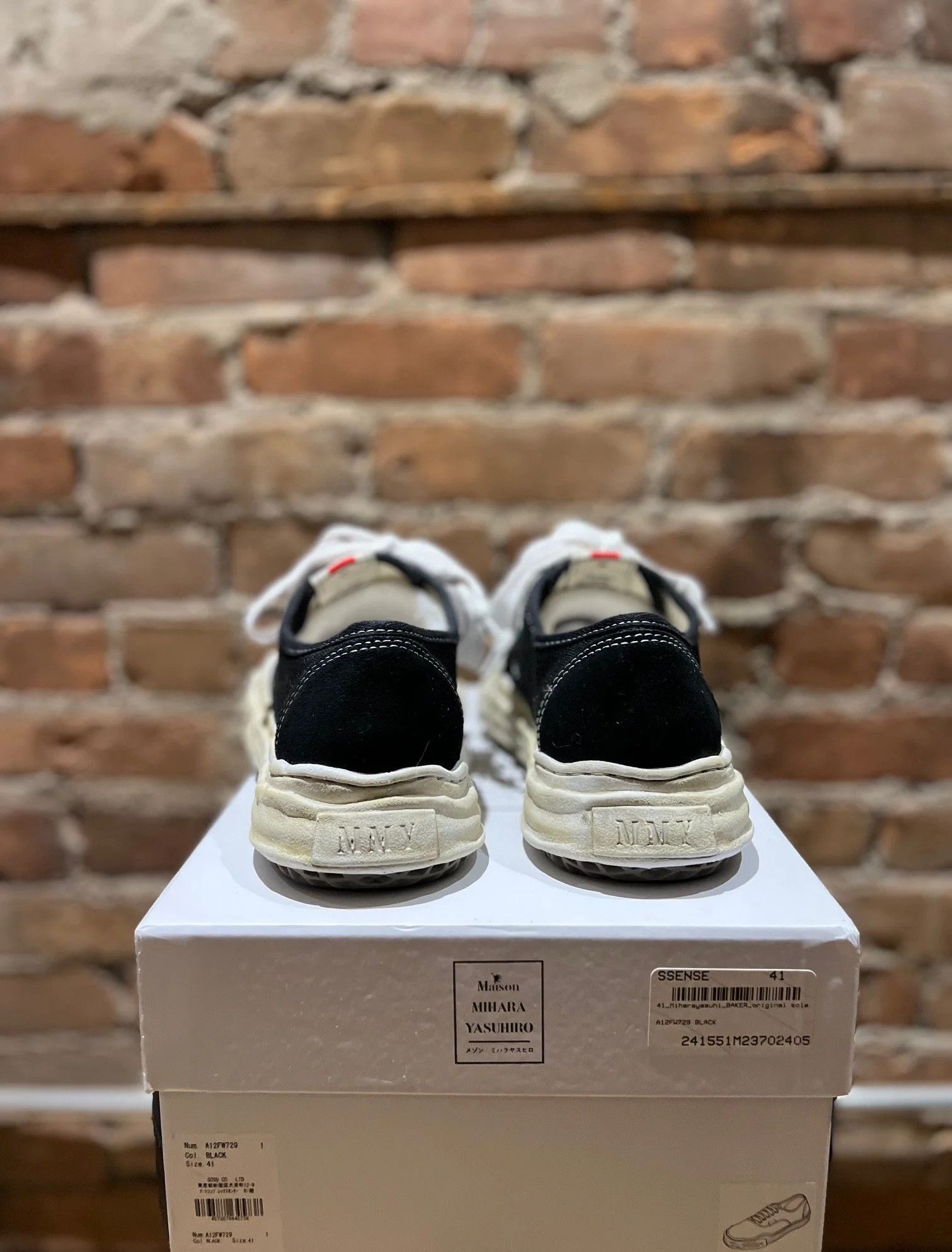 Maison MIHARA YASUHIRO Maison Mihara Yasuhiro BAKER Low “Original Sole” Sneaker Size US 8 / EU 41 - 4 Thumbnail