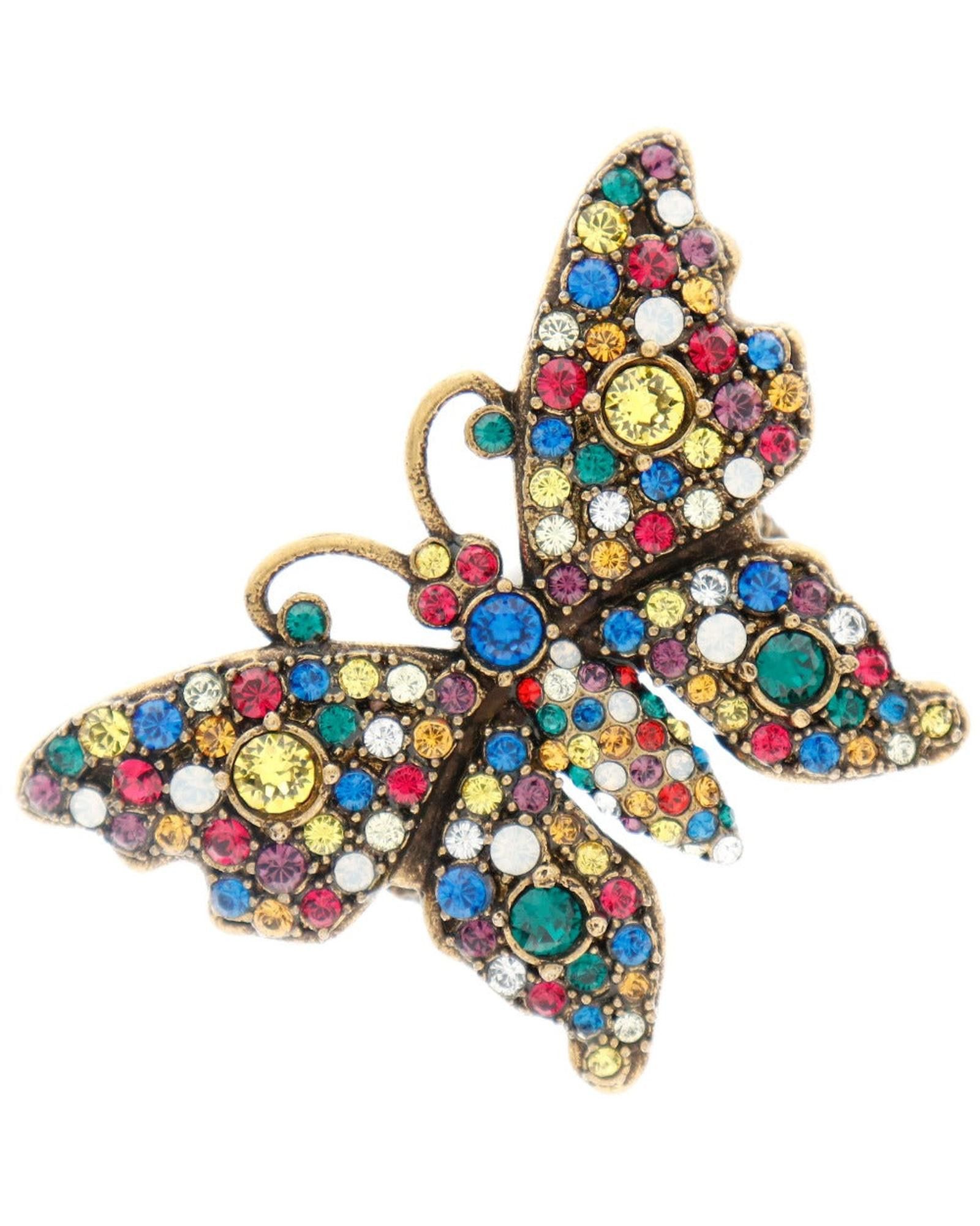 image of Gucci Gold Metal Ring, Women's