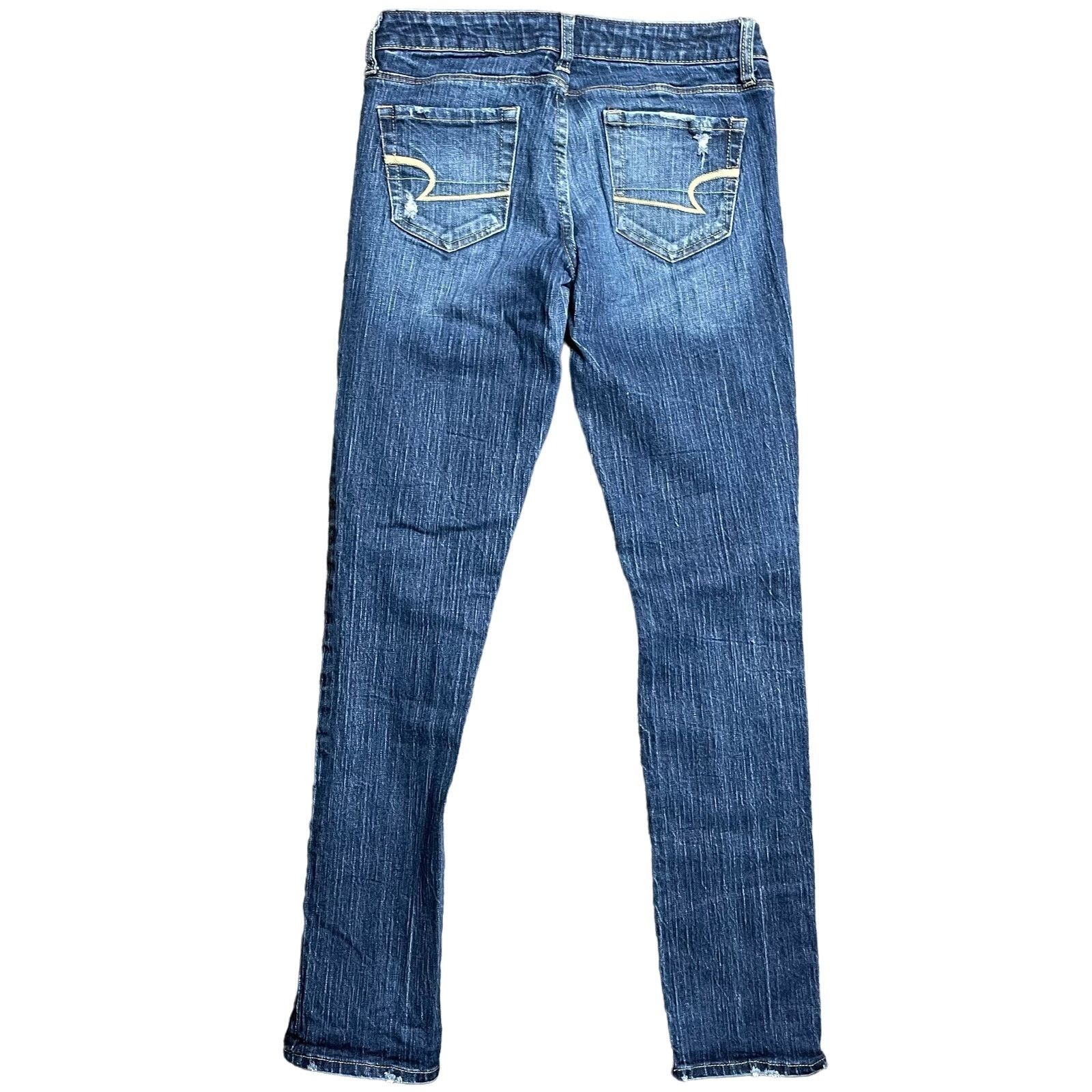 American Eagle Outfitters American Eagle Skinny 77 Jeans Size 27" / US 4 / IT 40 - 2 Thumbnail