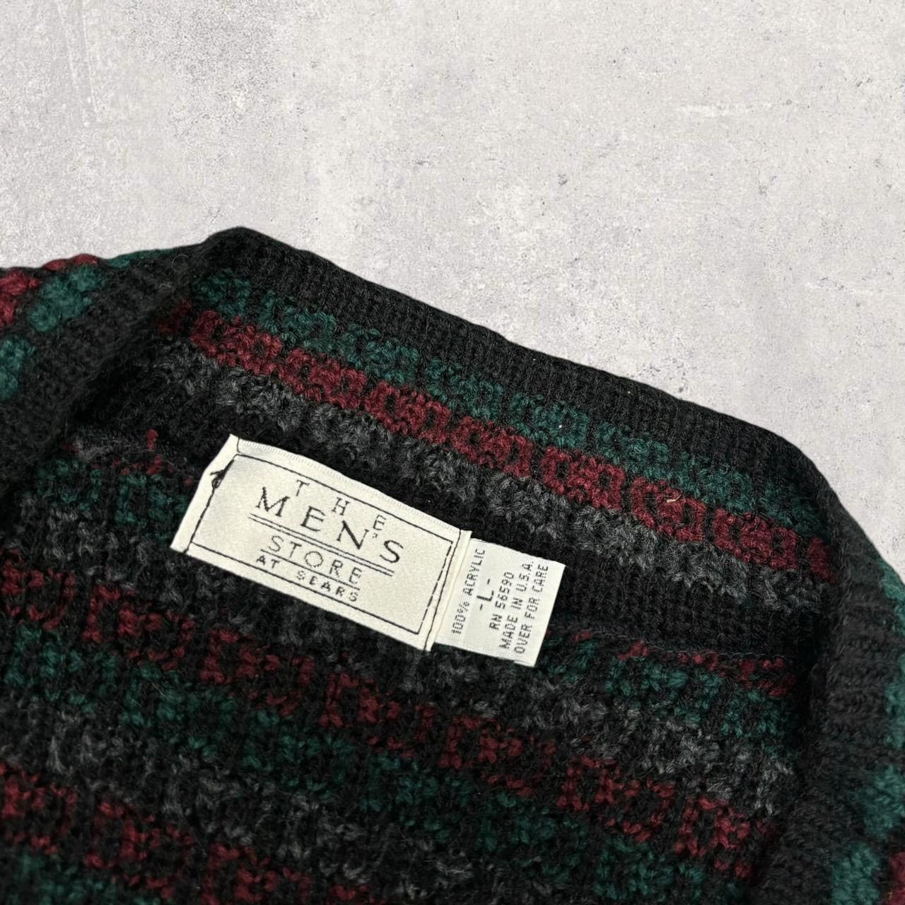 Vintage 1980s Vintage Grandpa Sweater Size US L / EU 52-54 / 3 - 5 Thumbnail