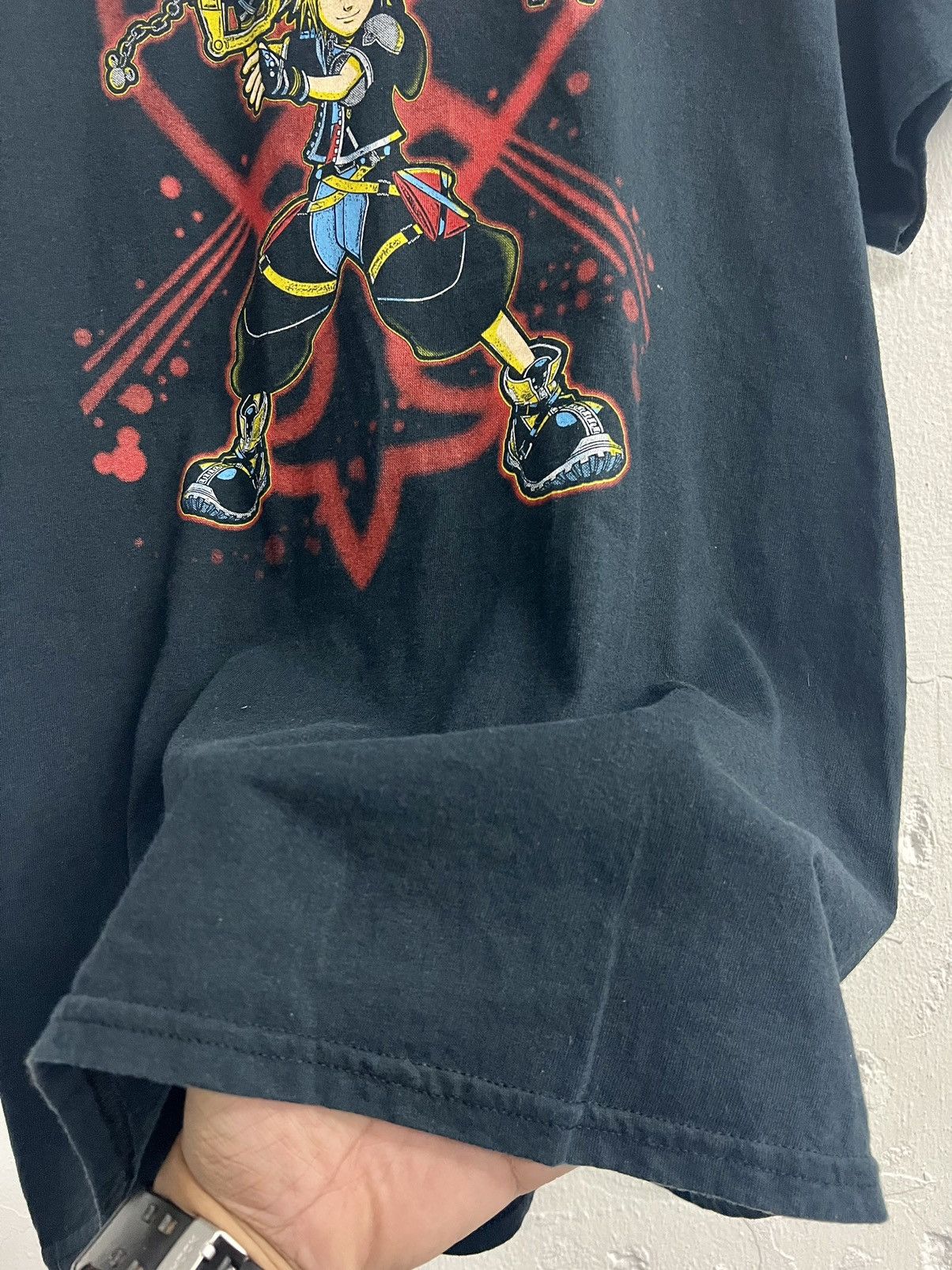 Nintendo × Playstation × Vintage Vintage Y2K Sora Kingdom Hearts Manga Tee Size US M / EU 48-50 / 2 - 6 Thumbnail