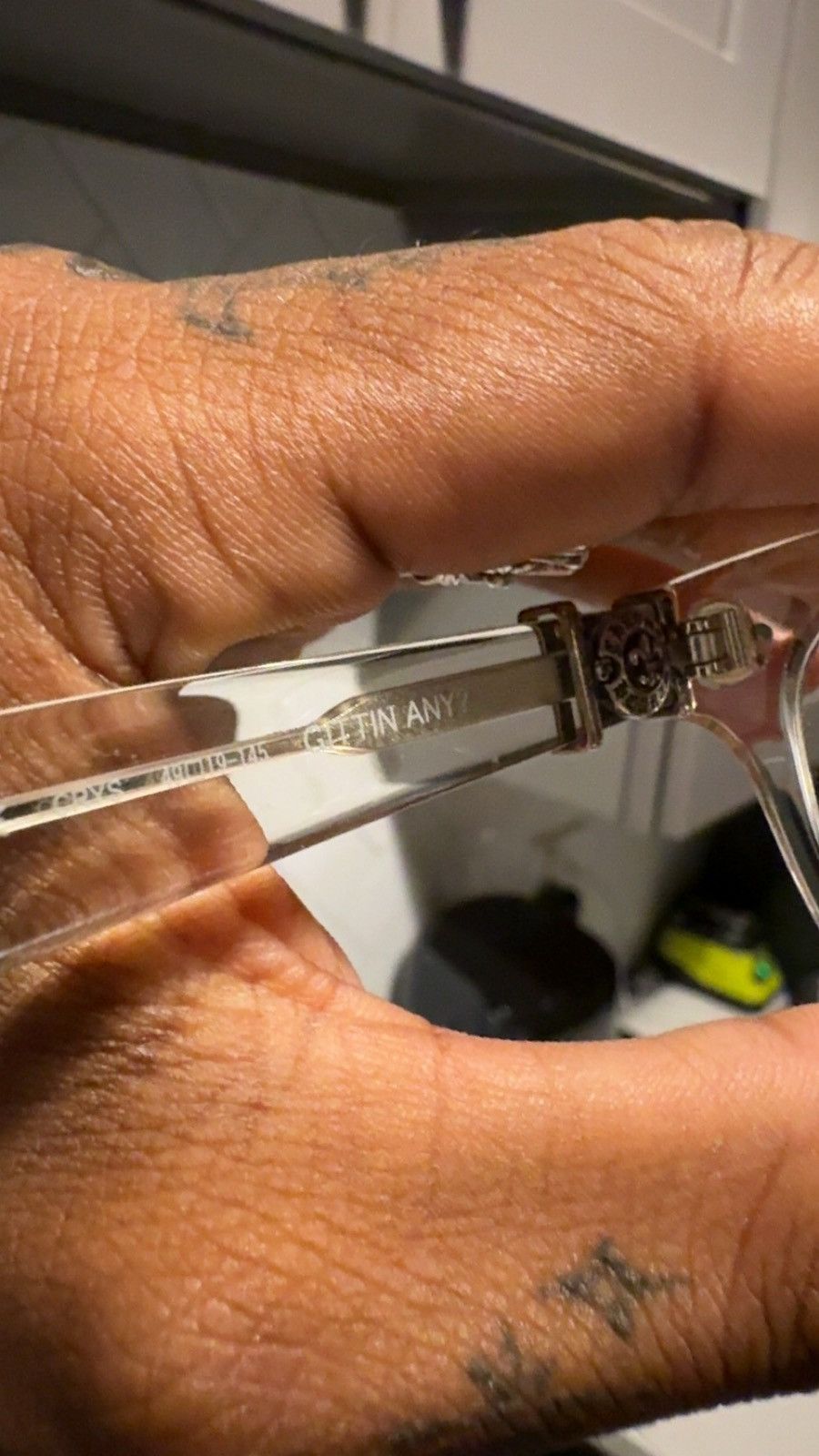 Chrome Hearts Chrome Hearts GITTIN ANY ? Frames Size ONE SIZE - 10 Thumbnail
