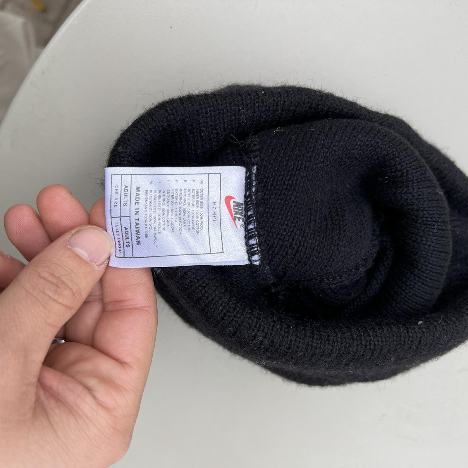 Nike × Vintage Vintage y2k Nike Beanie Hat Sz S 90s Size ONE SIZE - 4 Thumbnail