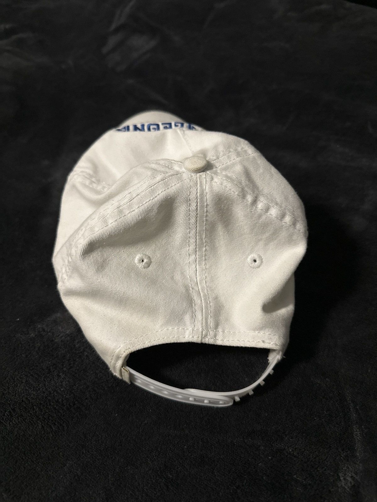 Aime Leon Dore Aime leon dore blue lettering white hat Size ONE SIZE - 2 Thumbnail