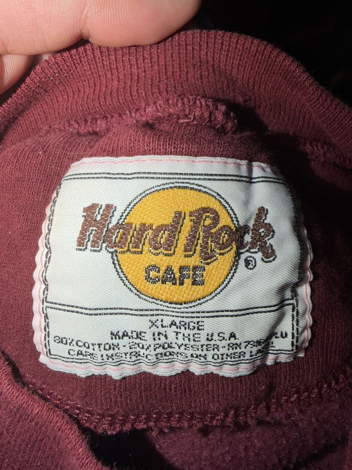 Hard Rock Cafe Vintage Hard Rock Cafe Orlando “Save The Planet” Crewneck Size US XL / EU 56 / 4 - 4 Thumbnail